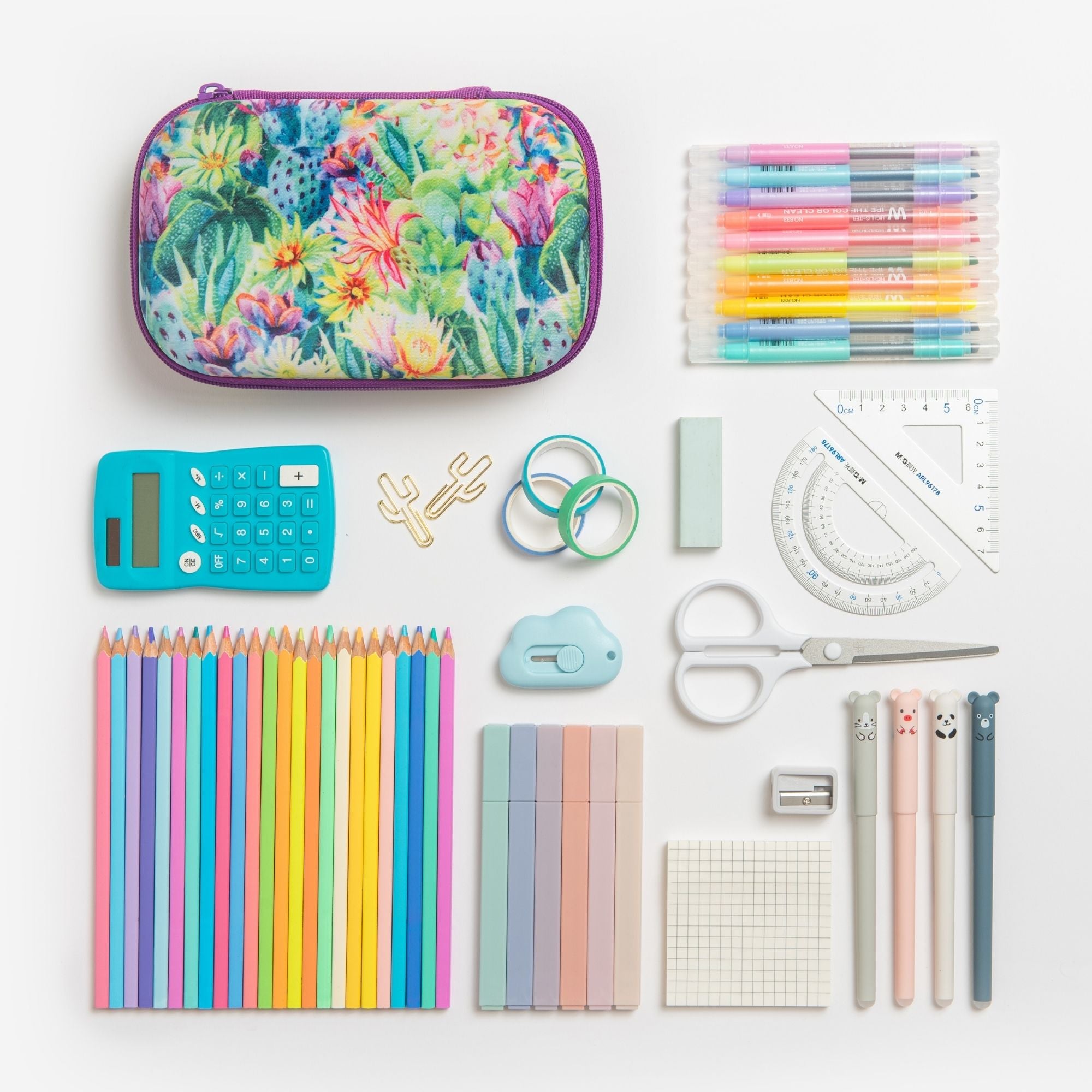 Estuche  Rígido ColorZ Cactus Faber-Castell