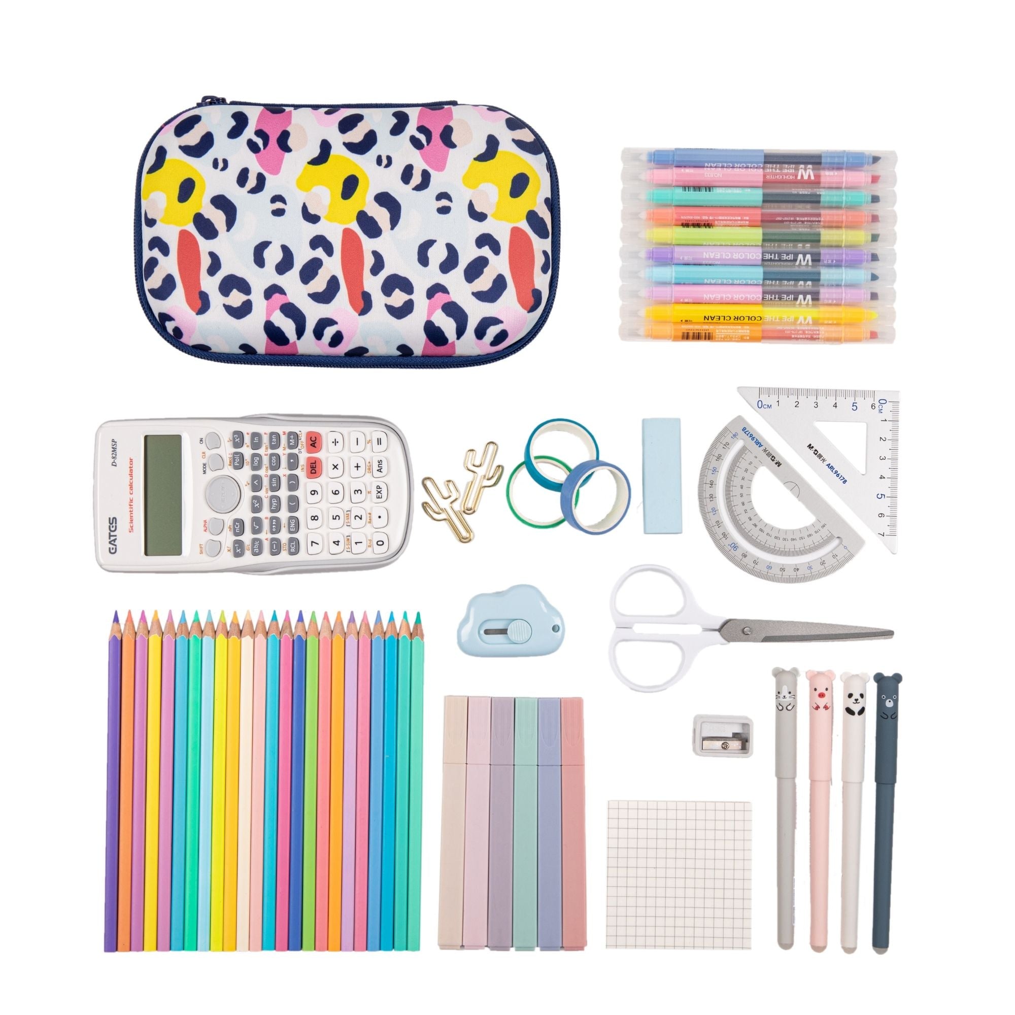 Estuche  Rígido ColorZ Leopard Faber-Castell