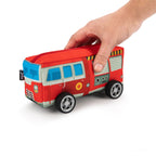 Estuche  Carro de Bomberos Rojo