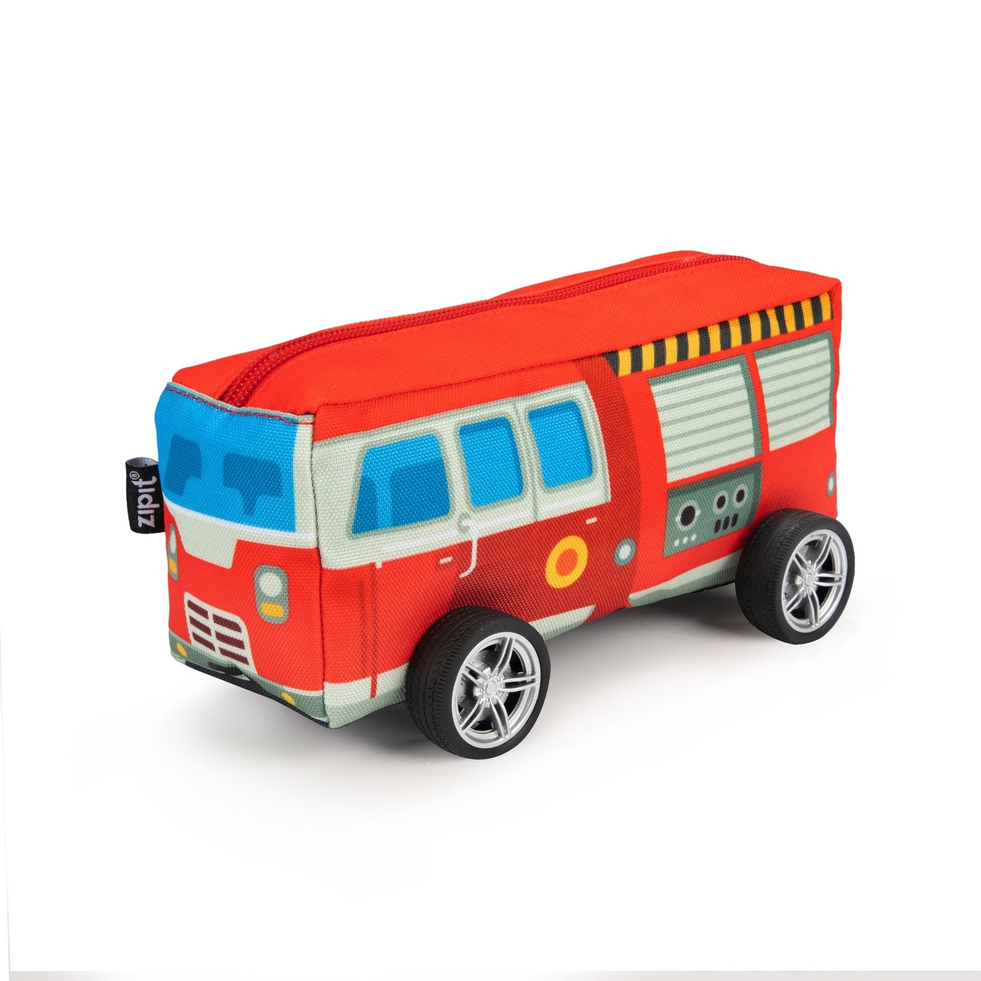 Estuche  Carro de Bomberos Rojo