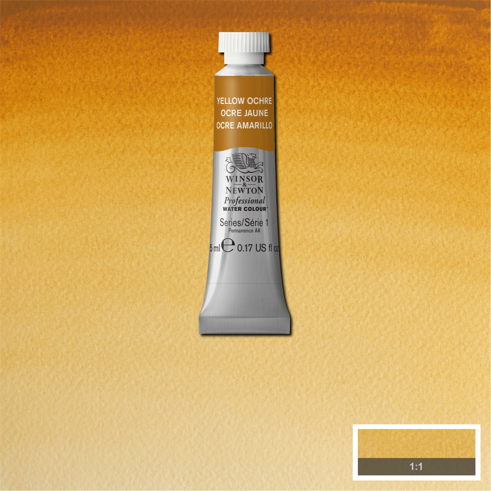Acuarela Profesional Winsor & Newton 5ml - Varios Colores Amarillo Ocre