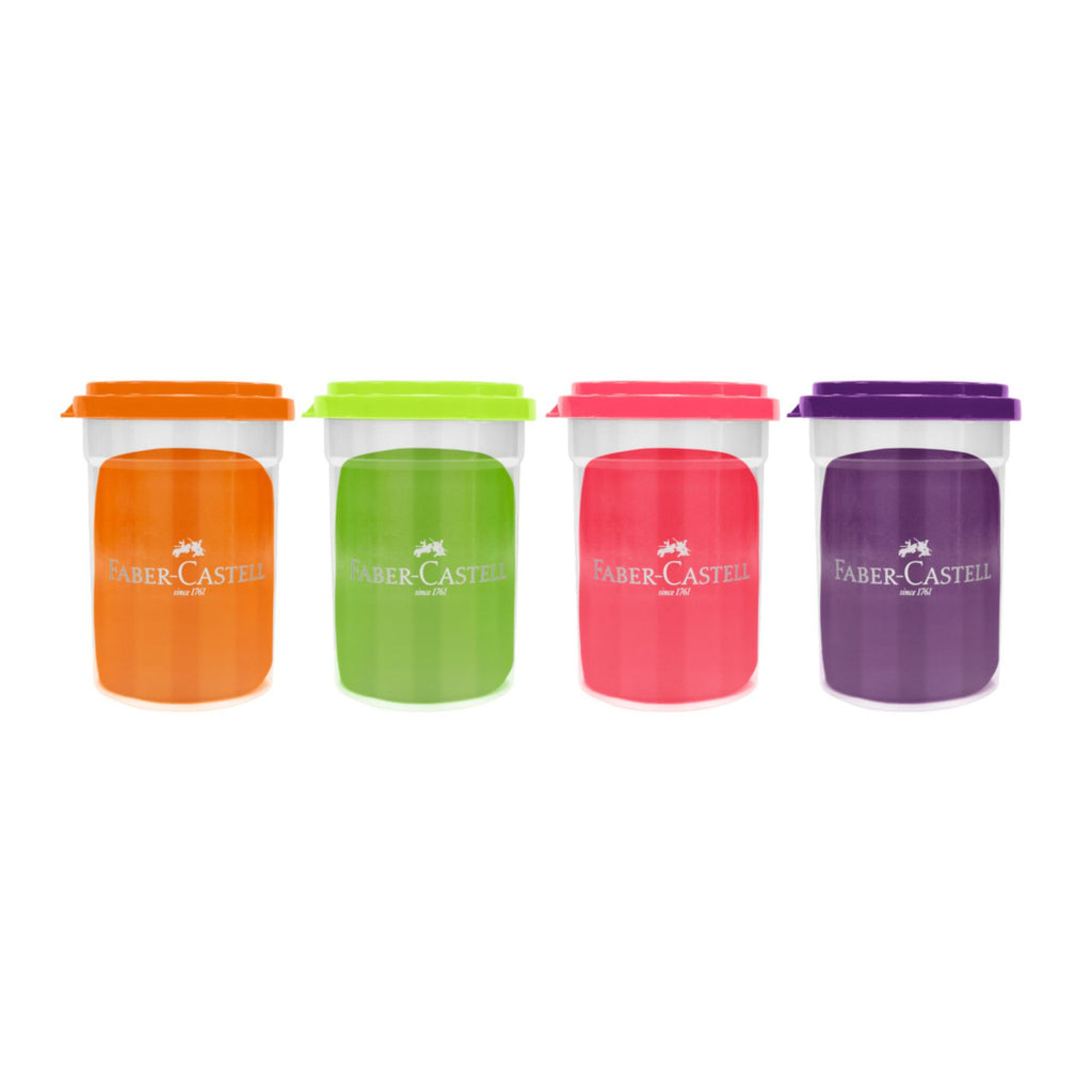 Plastilina Súpersuave Little Creative neón 140gx4