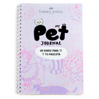 Set Diario Mascota Pet Journal Gato + lápices Faber Castell