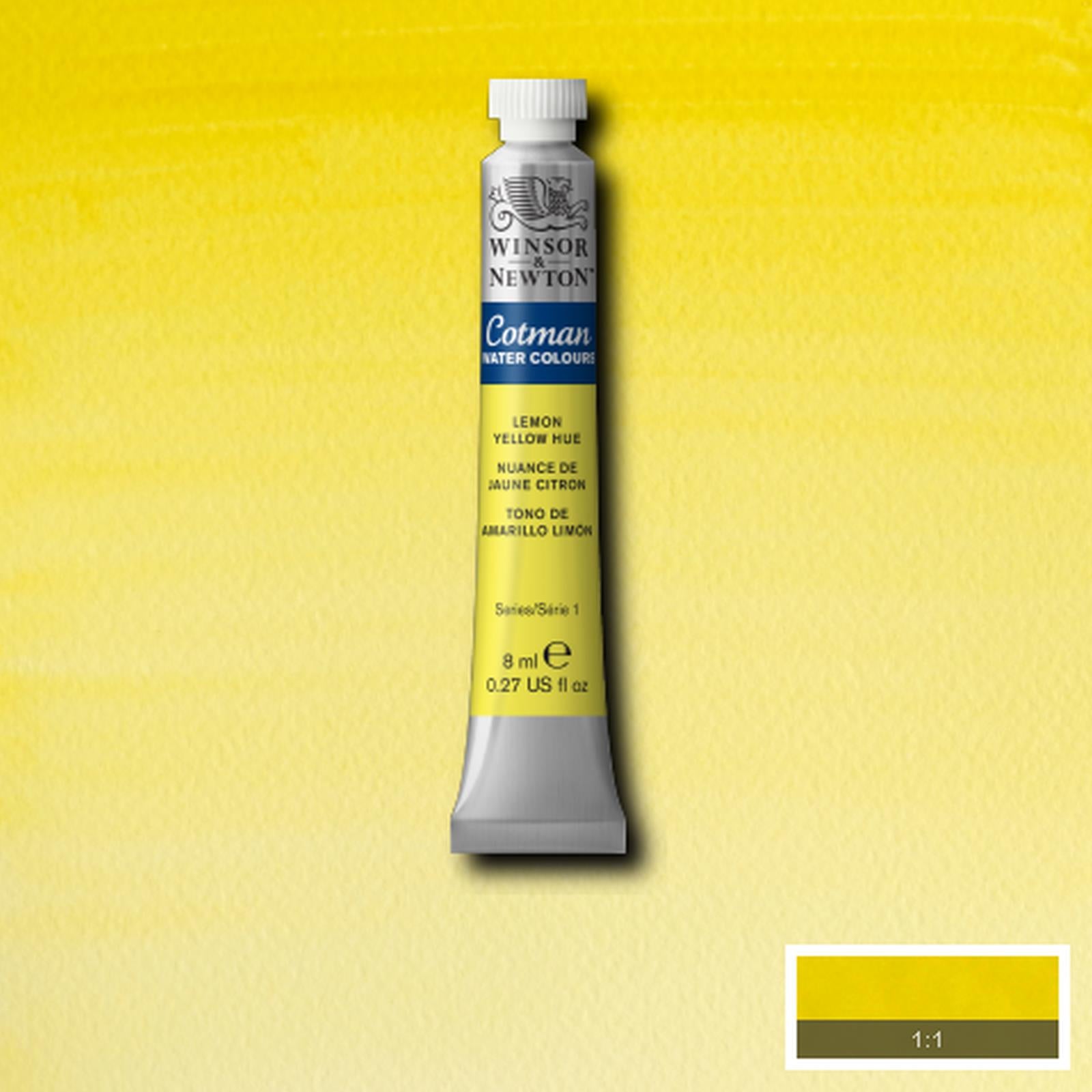 Acuarela Cotman Winsor & Newton 8ml - Varios Colores Ocre Amarillo