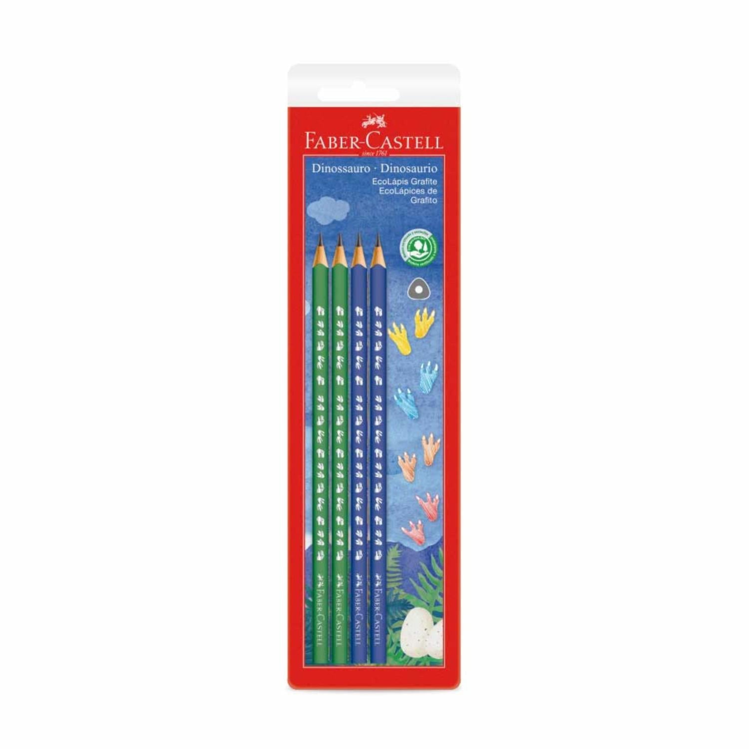 Ecolápices Grafito Faber-Castell Unicornio bl x4