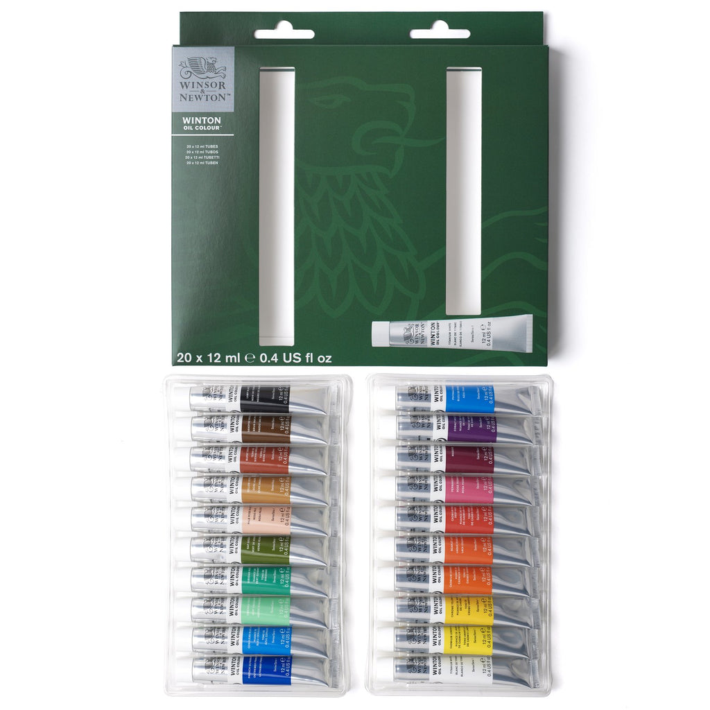 Set Inicial Óleos Winton Winsor & Newton 20x12ml