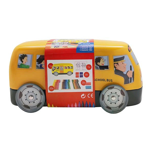 Marcadores Connector Bus Escolar Faber-Castell x20 Colores