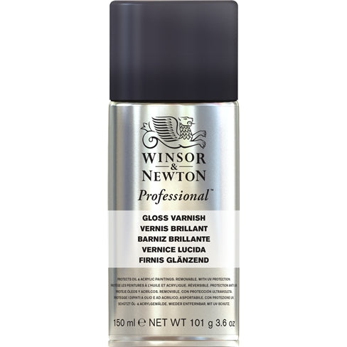Barniz en Spray Brillante Artists Winsor & Newton 150ml