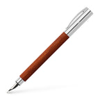 Pluma Ambition Peral Marron M Faber-Castell