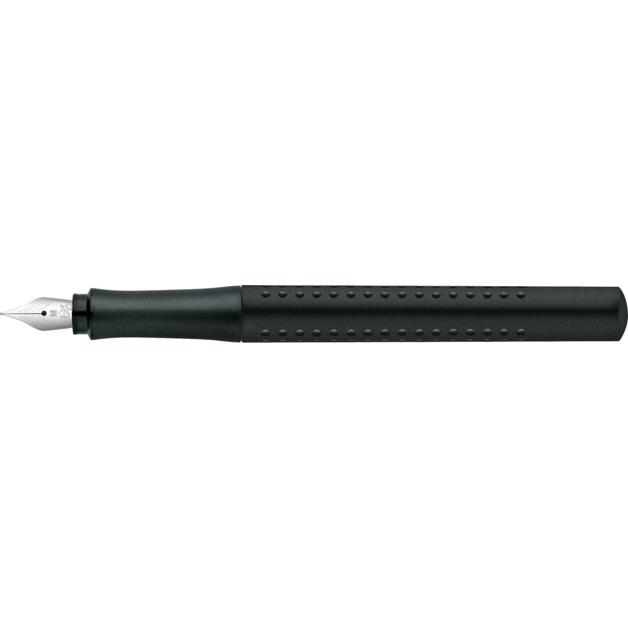 Pluma Estilográfica Grip 2011 M Negro Faber-Castell