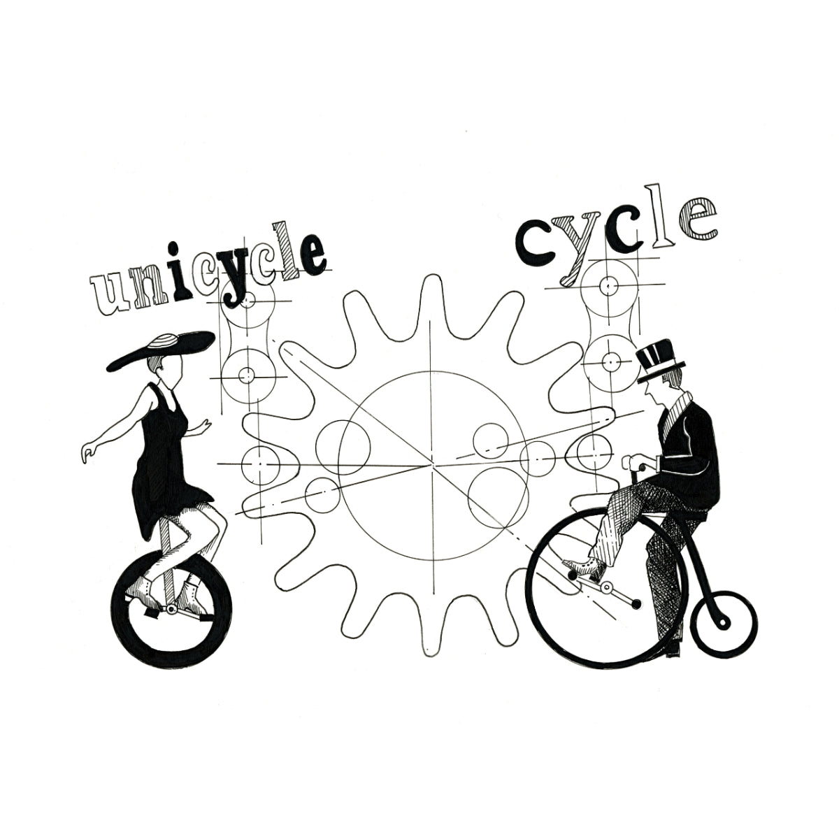 Rotulador Calibrado EccoPigment Negro Faber-Castell 4 Piezas