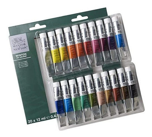 Set Inicial Óleos Winton Winsor & Newton 20x12ml