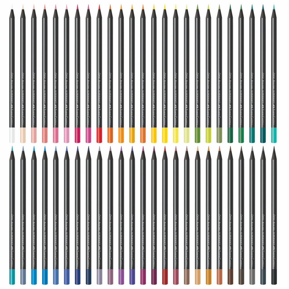 Lápices De Colores Super Soft Faber-Castell x50 Colores