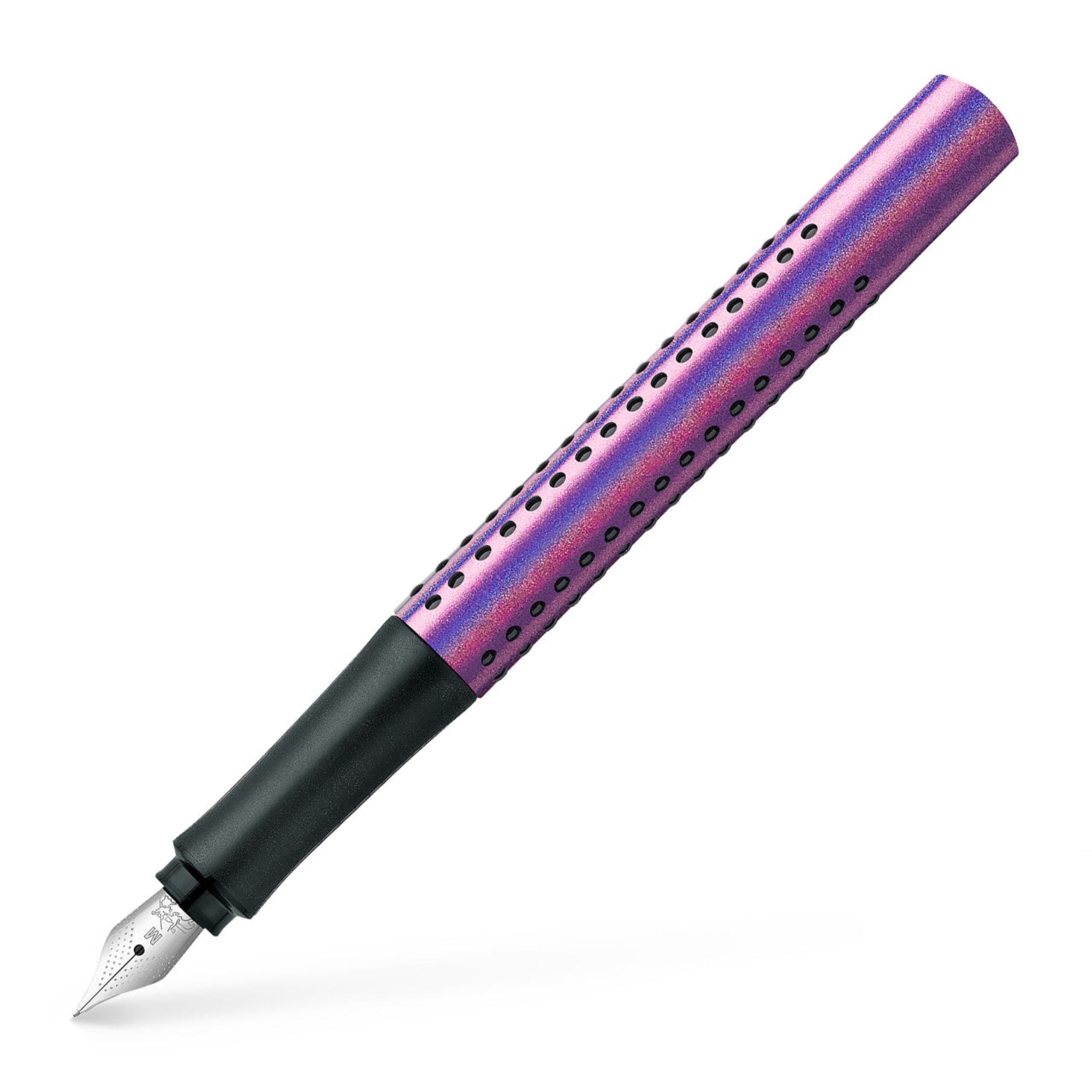 Pluma Estilográfica Grip Edition Faber-Castell M Glam Violet