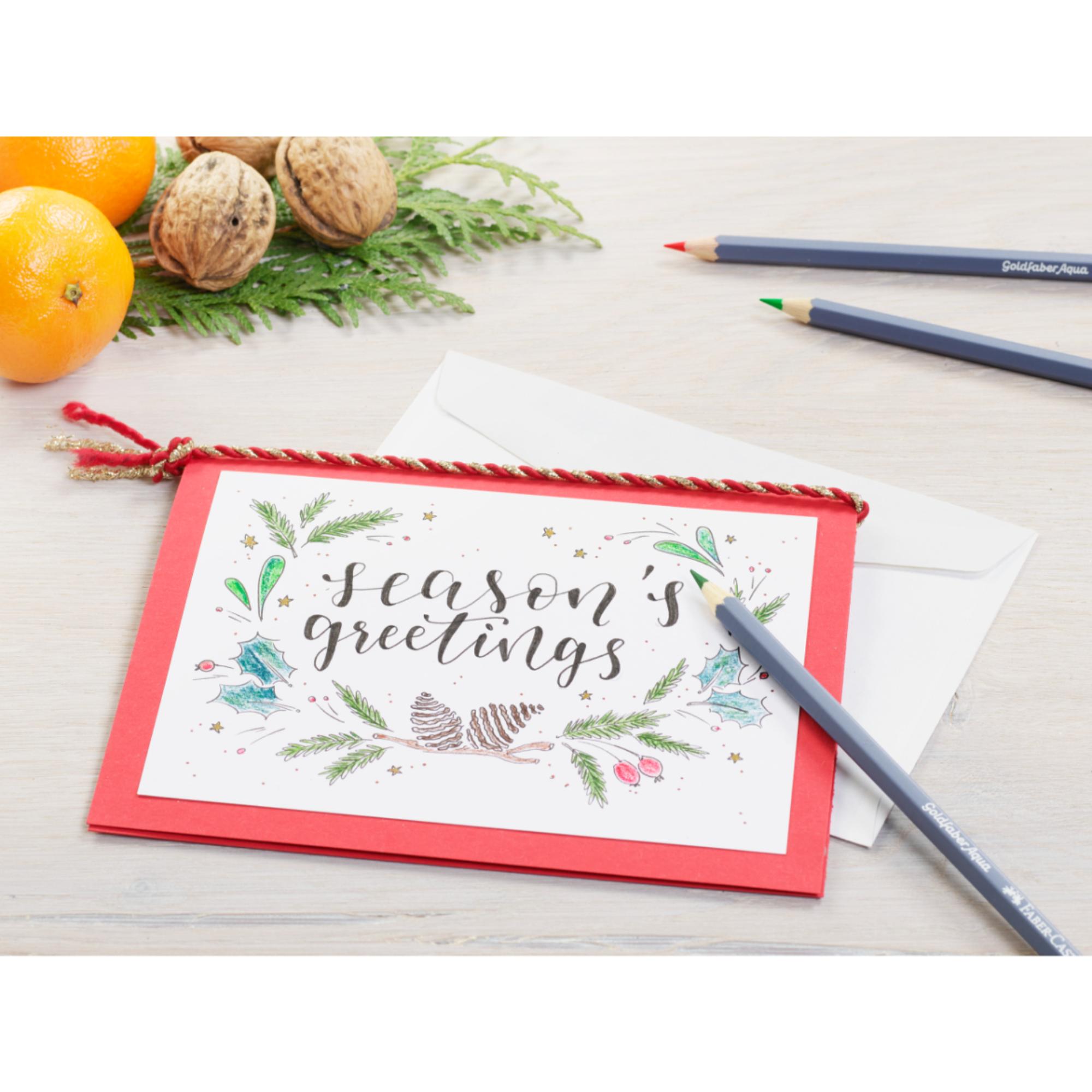 Lápiz Acuarelable Goldfaber Faber-Castell x12 Colores