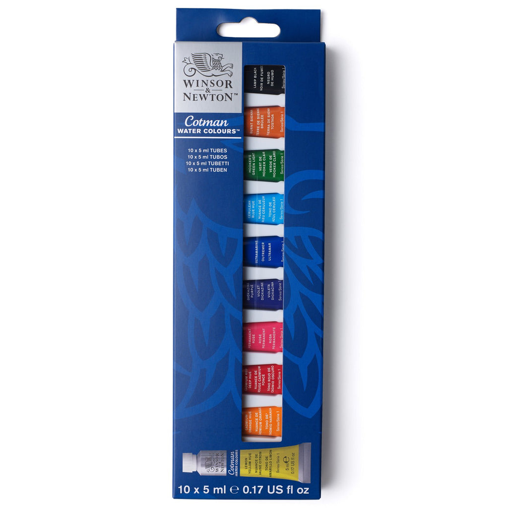 Set Inicial Acuarela Cotman Winsor & Newton 10x5ml