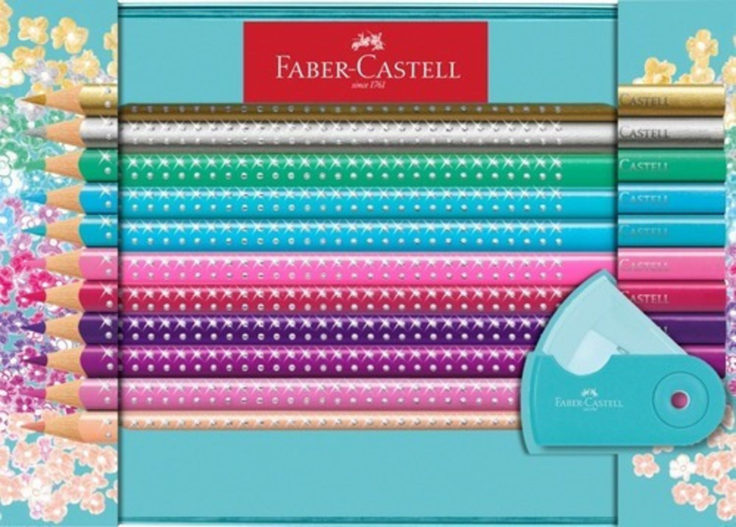 Lápices De Colores Sparkle Faber-Castell x20 Colores