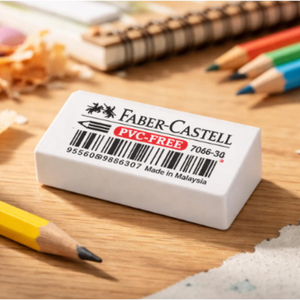Goma de Borrar Faber-Castell Blanca