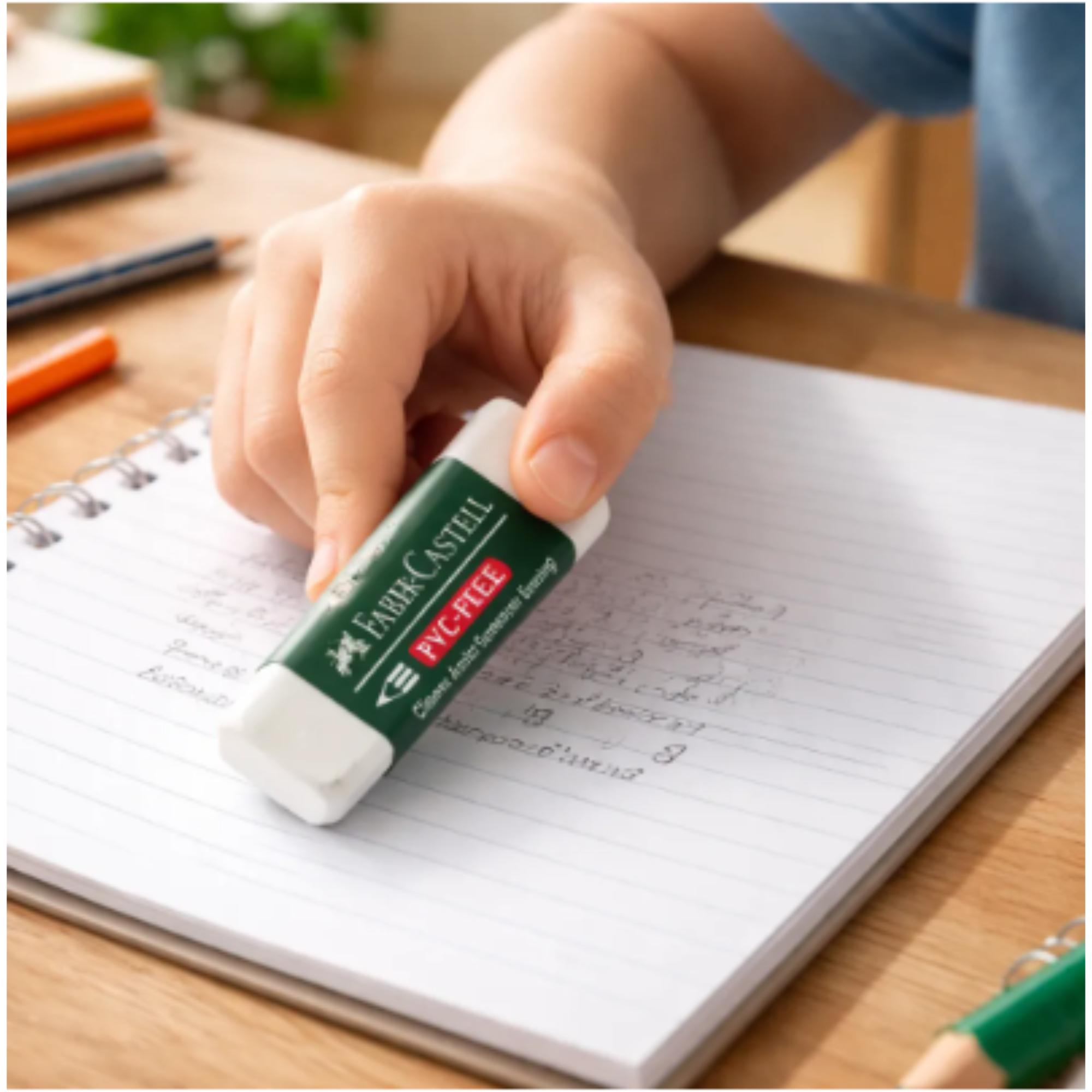 Goma de Borrar Faber-Castell Blanca