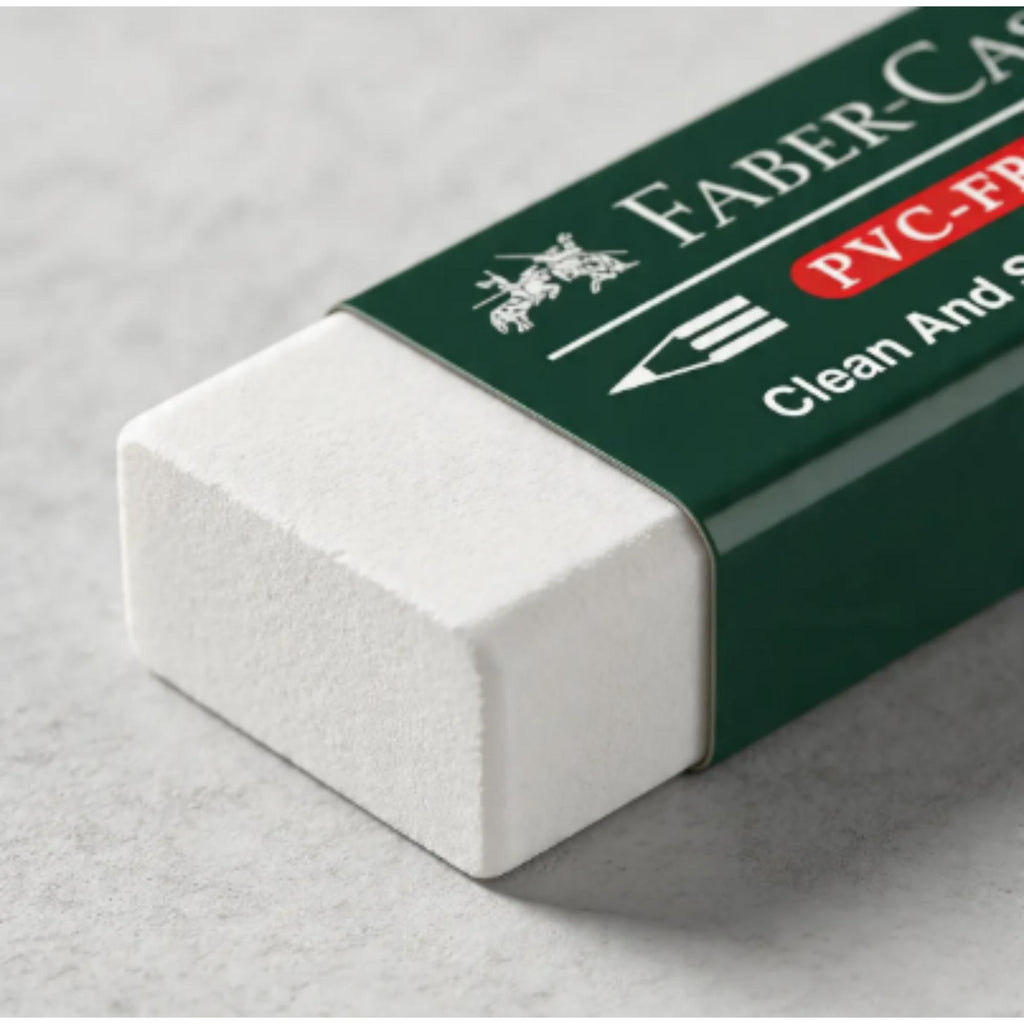 Goma de Borrar Faber-Castell Blanca