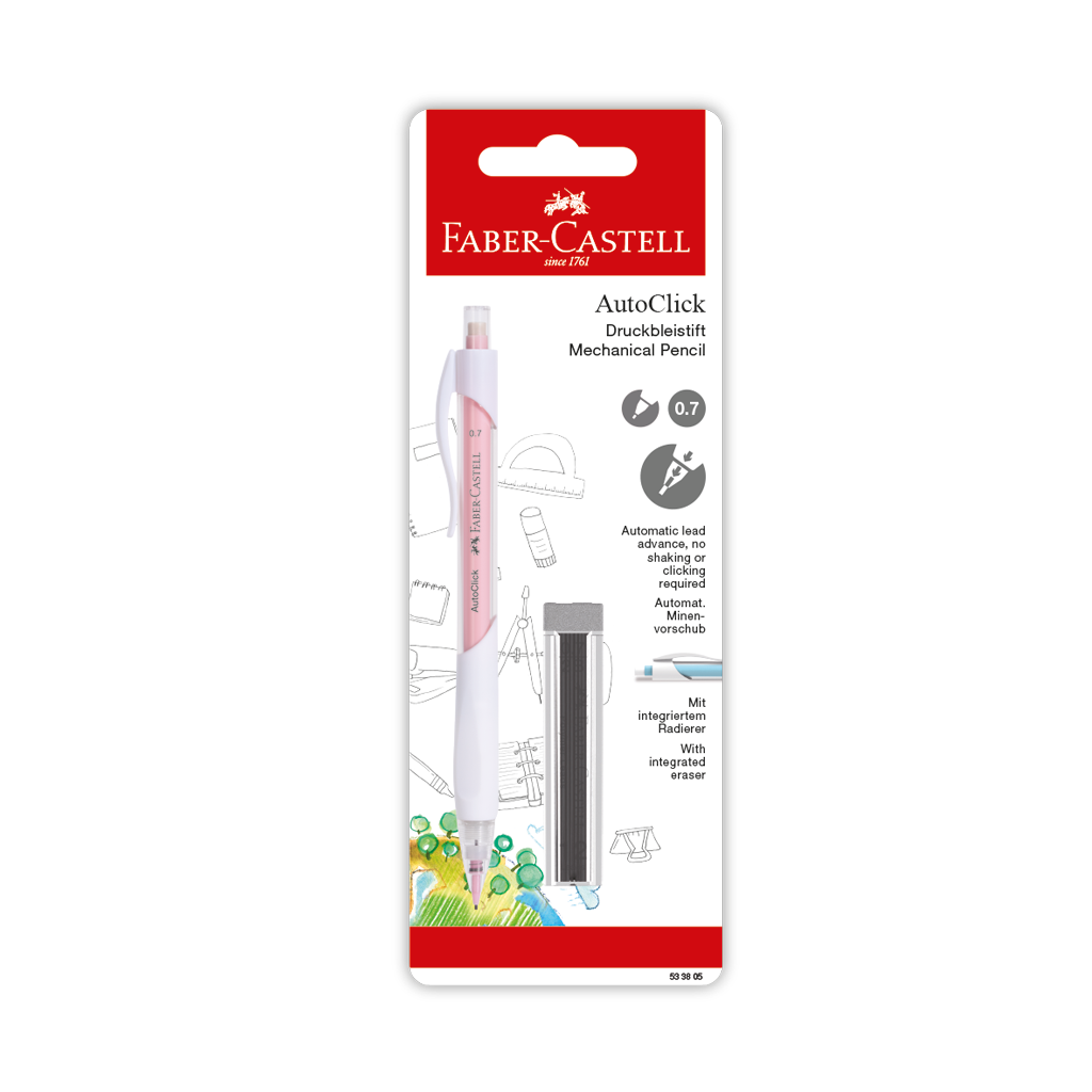 Portamina Autoclick Faber-Castell 0.7mm Color Pastel