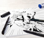 Lápices Tiralíneas Manga Starter Faber-Castell 8 Piezas