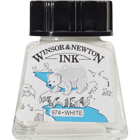 Tinta Para Dibujo Winsor & Newton 14ml - Varios Colores Negro
