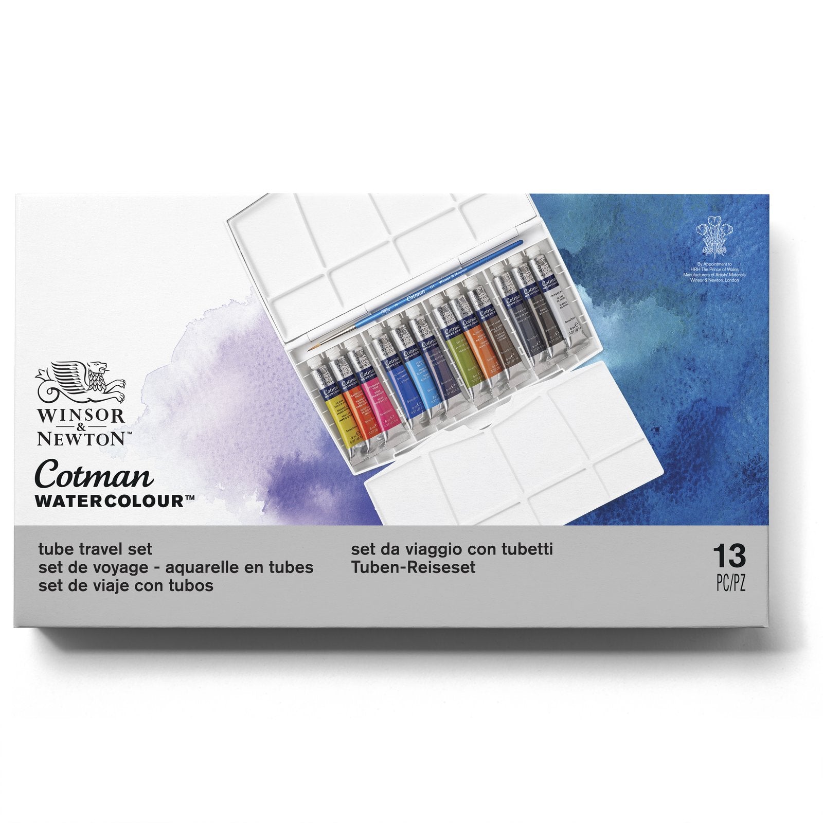 Acuarela Cotman winsor & Newton 12 Medio Godet Paint Plus
