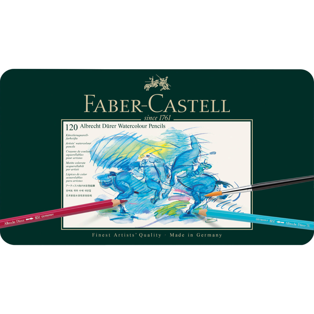Lápices Colores Acuarelables A.Dürer Faber-Castell x120