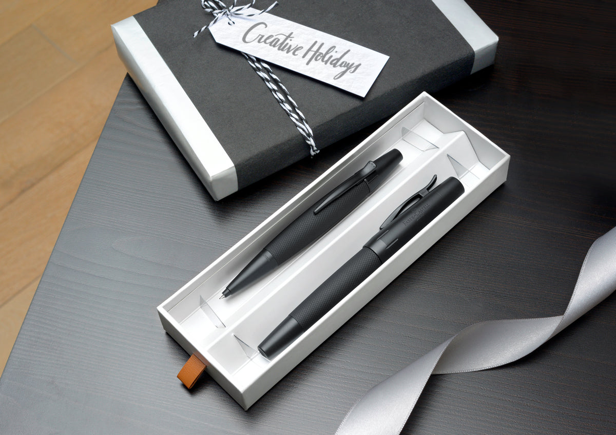 Pluma E-Motion Pure Black M Faber-Castell