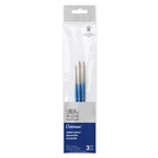 Set 3 Pinceles Cotman Winsor & Newton Mango Corto V1