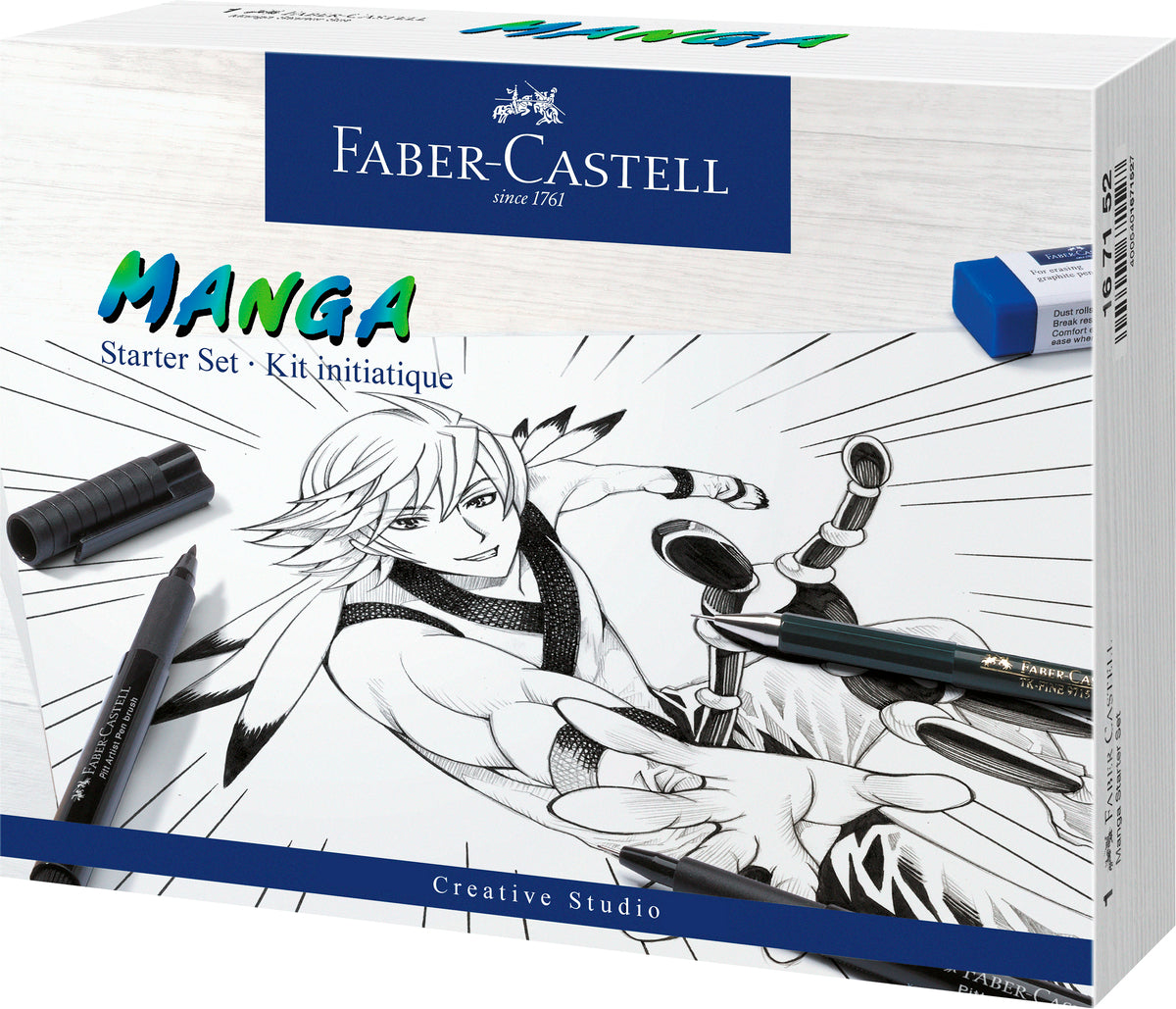 Lápices Tiralíneas Manga Starter Faber-Castell 8 Piezas