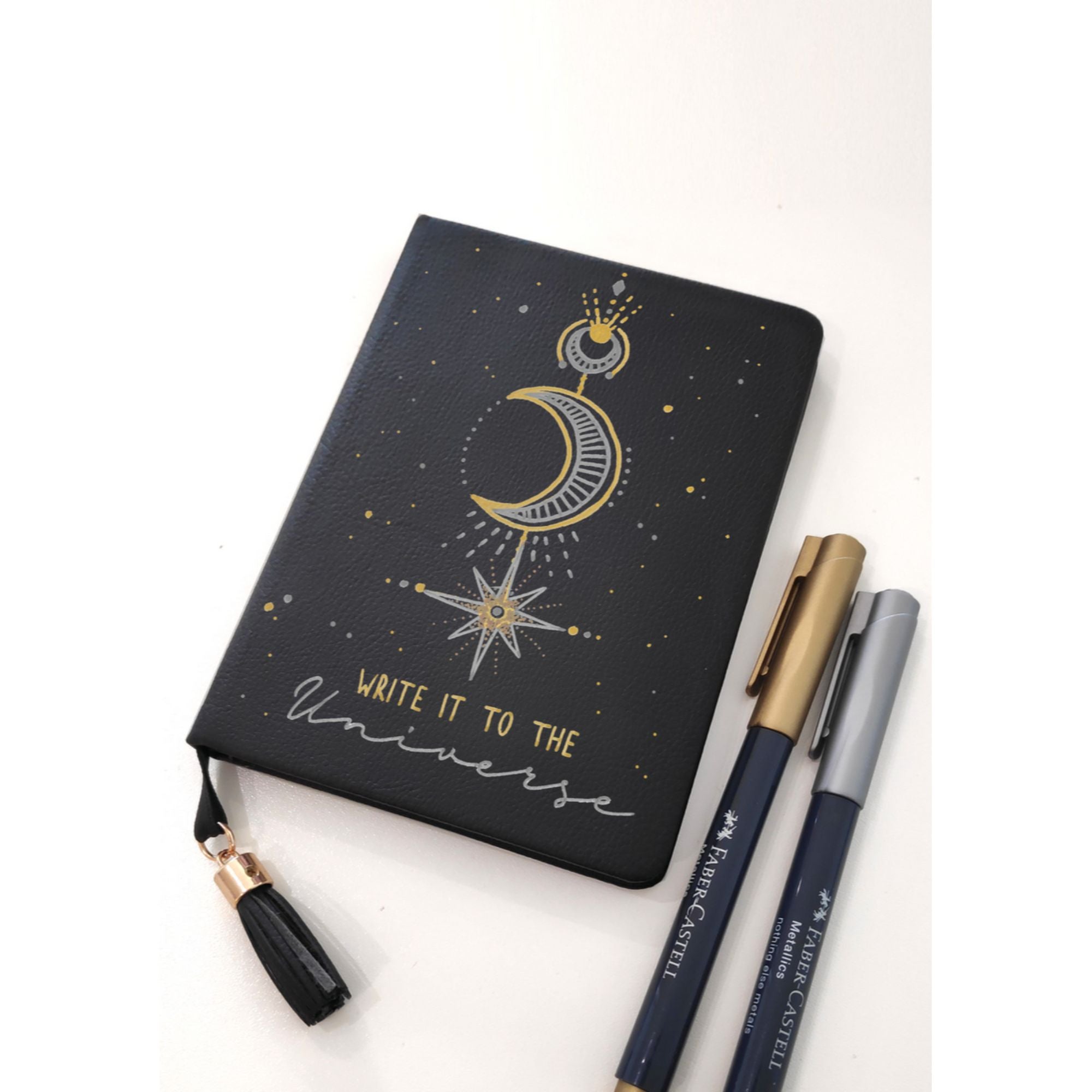 Marcadores Metalicos Faber-Castell x2 Colores Dorado/Plata