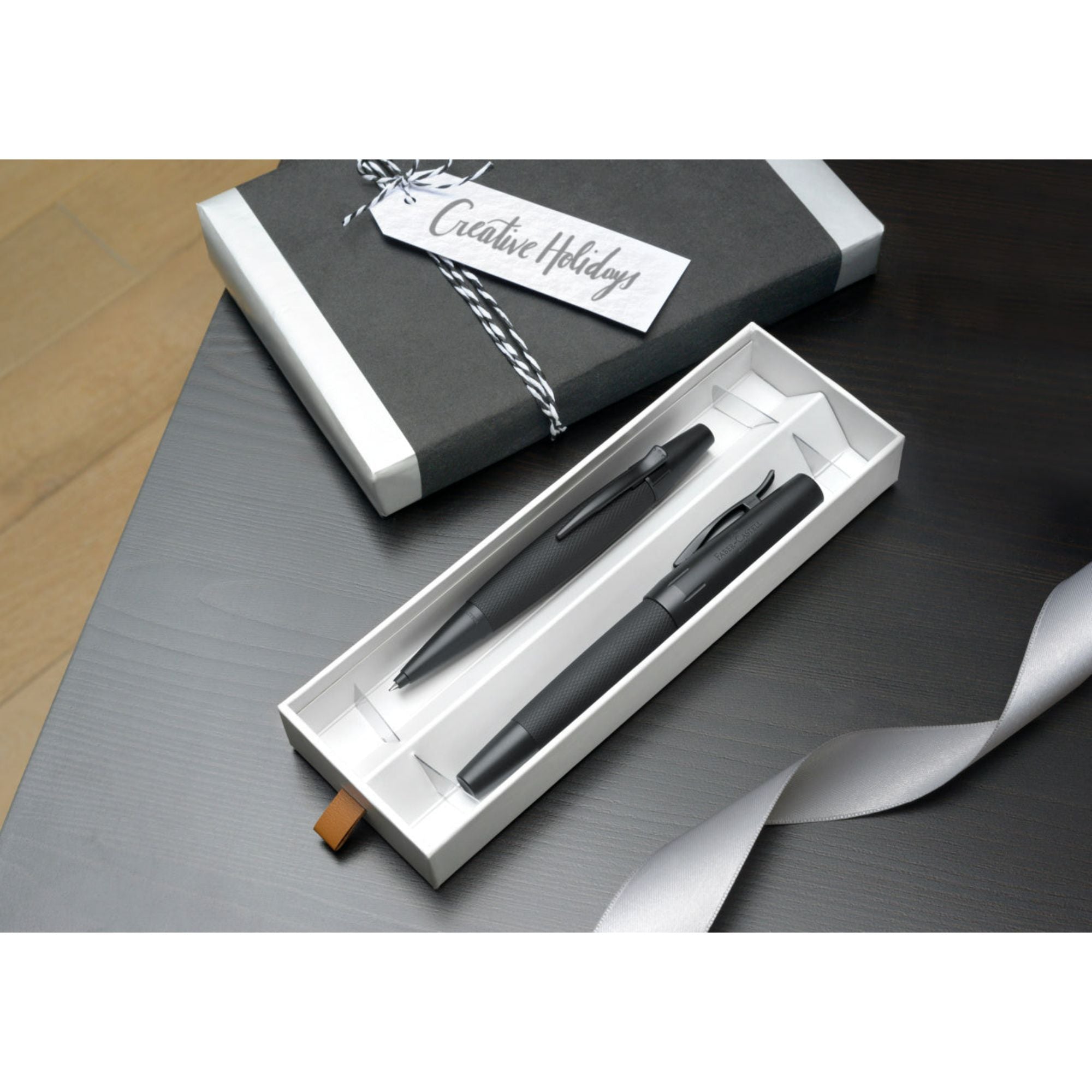 Pluma E-Motion Pure Black M Faber-Castell