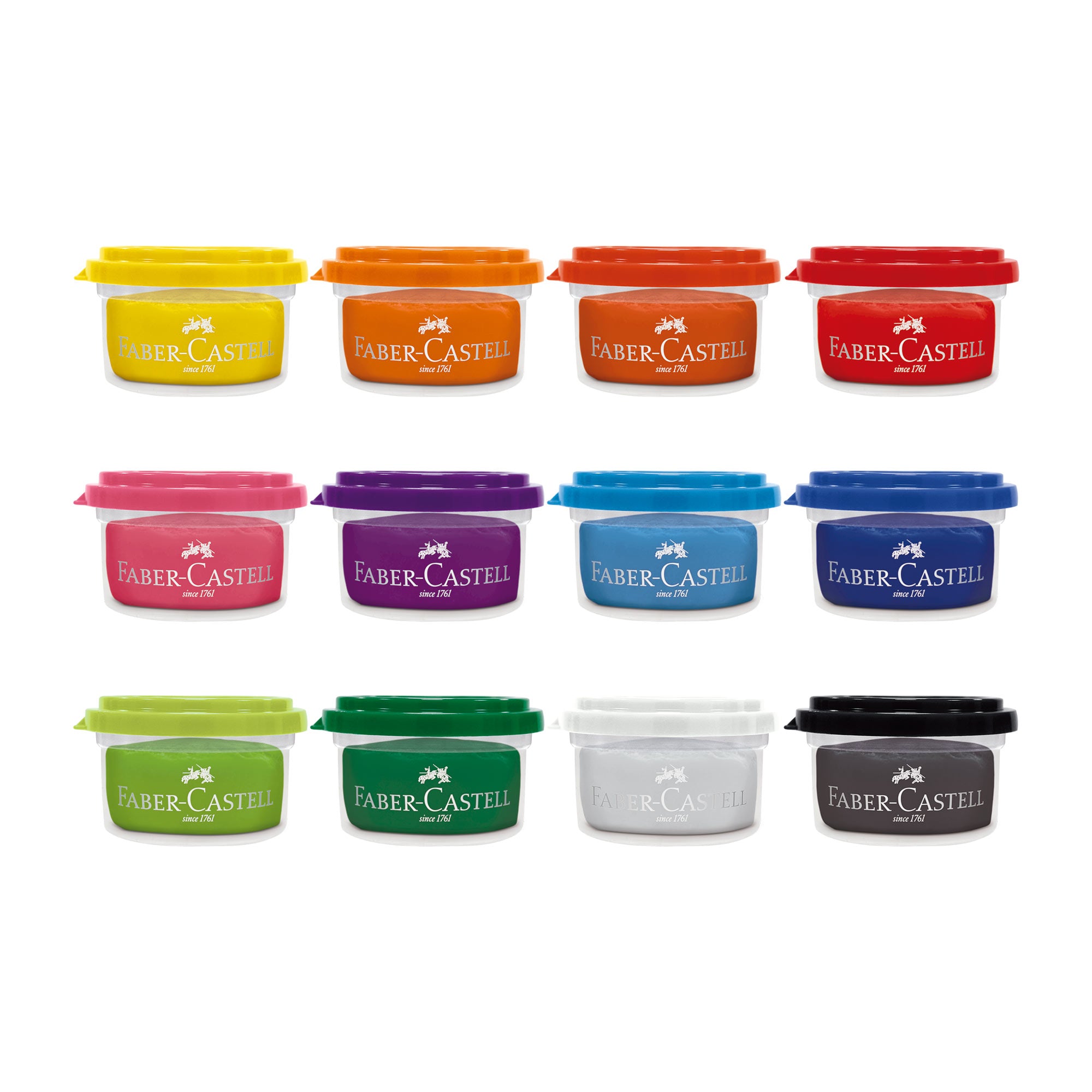 Plastilina Suave Faber-Castell Little Creatives x12 Colores