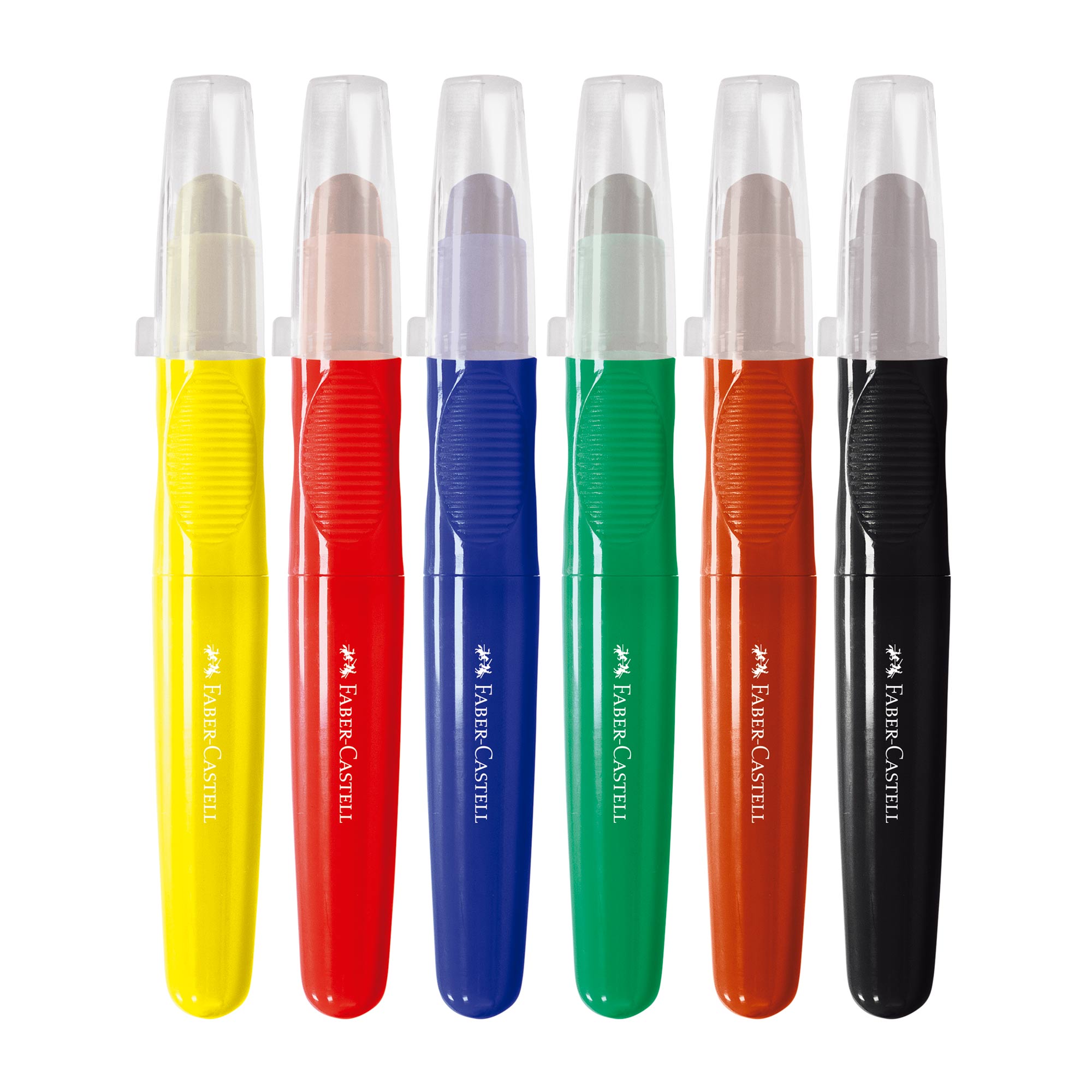 Crayones Jumbo Básicos Little Creatives Faber-Castell x6 und