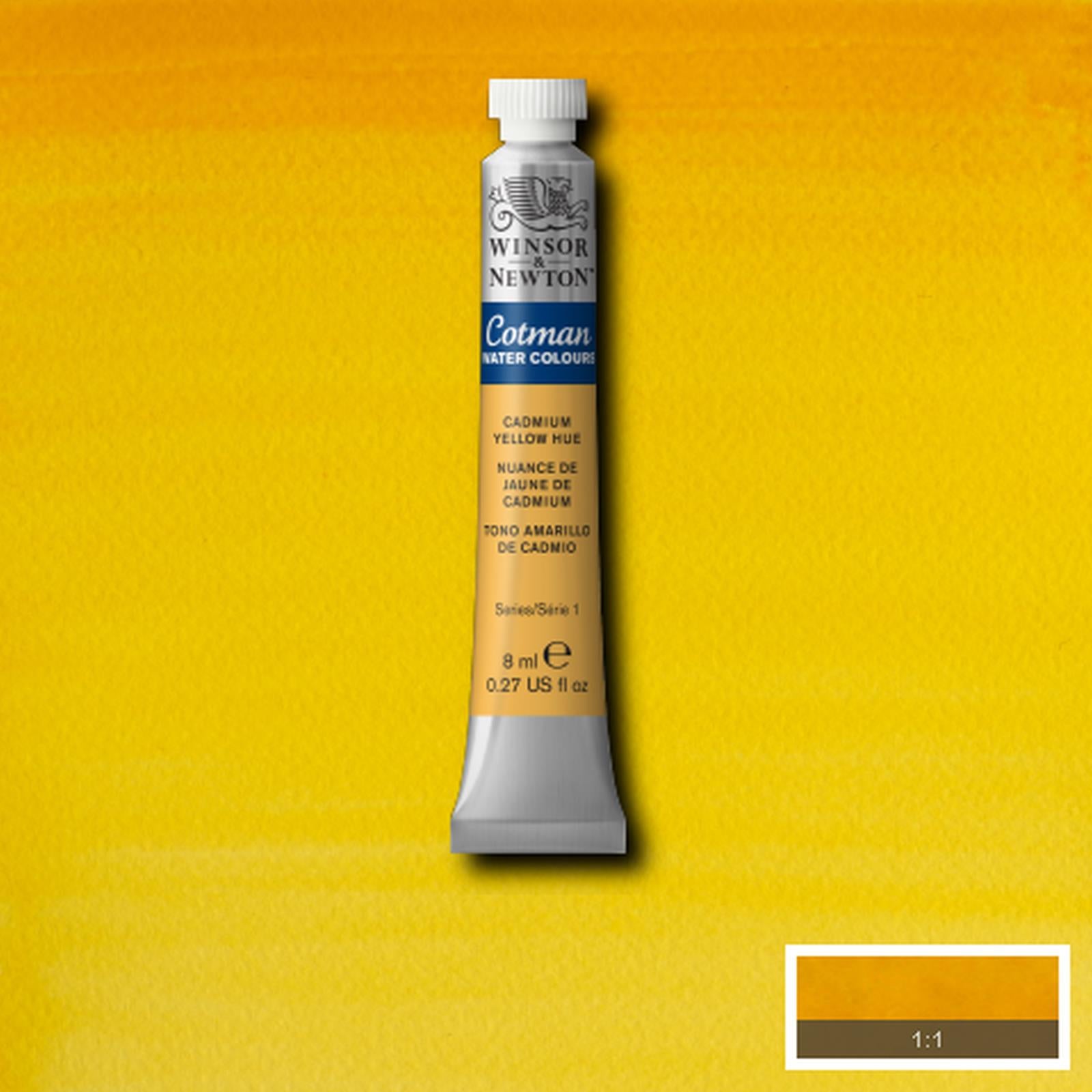 Acuarela Cotman Winsor & Newton 8ml - Varios Colores Ocre Amarillo