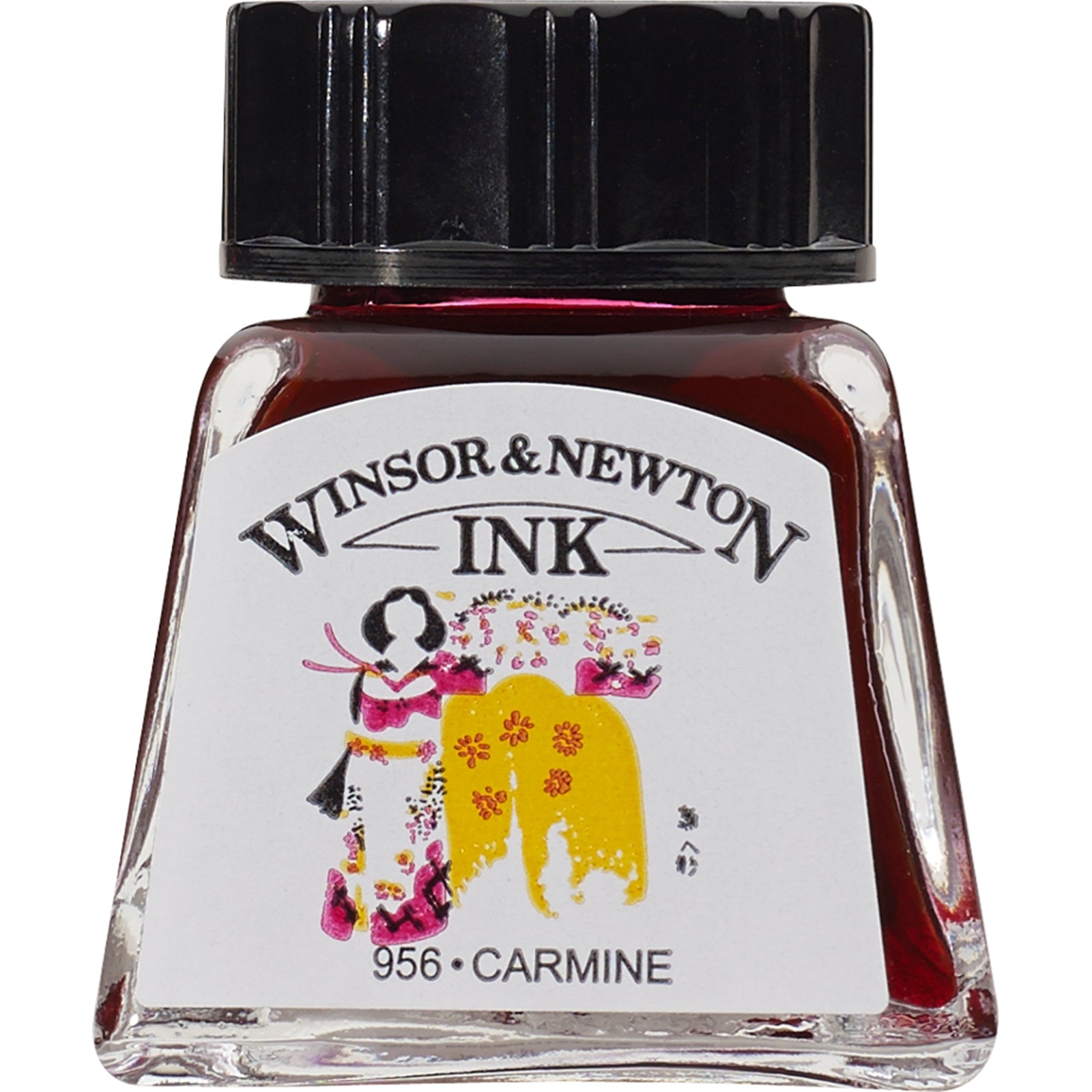 Tinta Para Dibujo Winsor & Newton 14ml - Varios Colores Negro