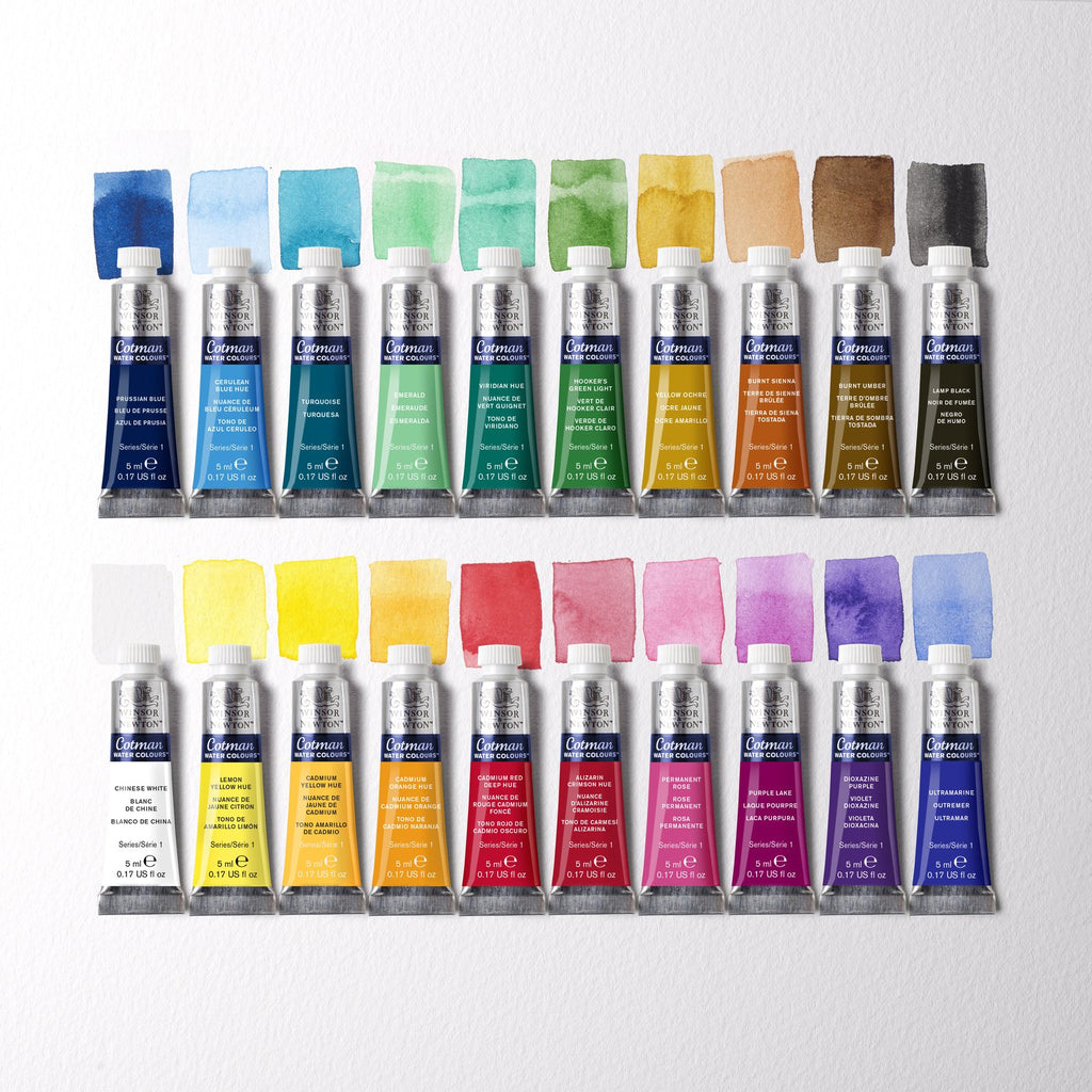 Set Inicial Acuarela Cotman Winsor & Newton 20x5ml