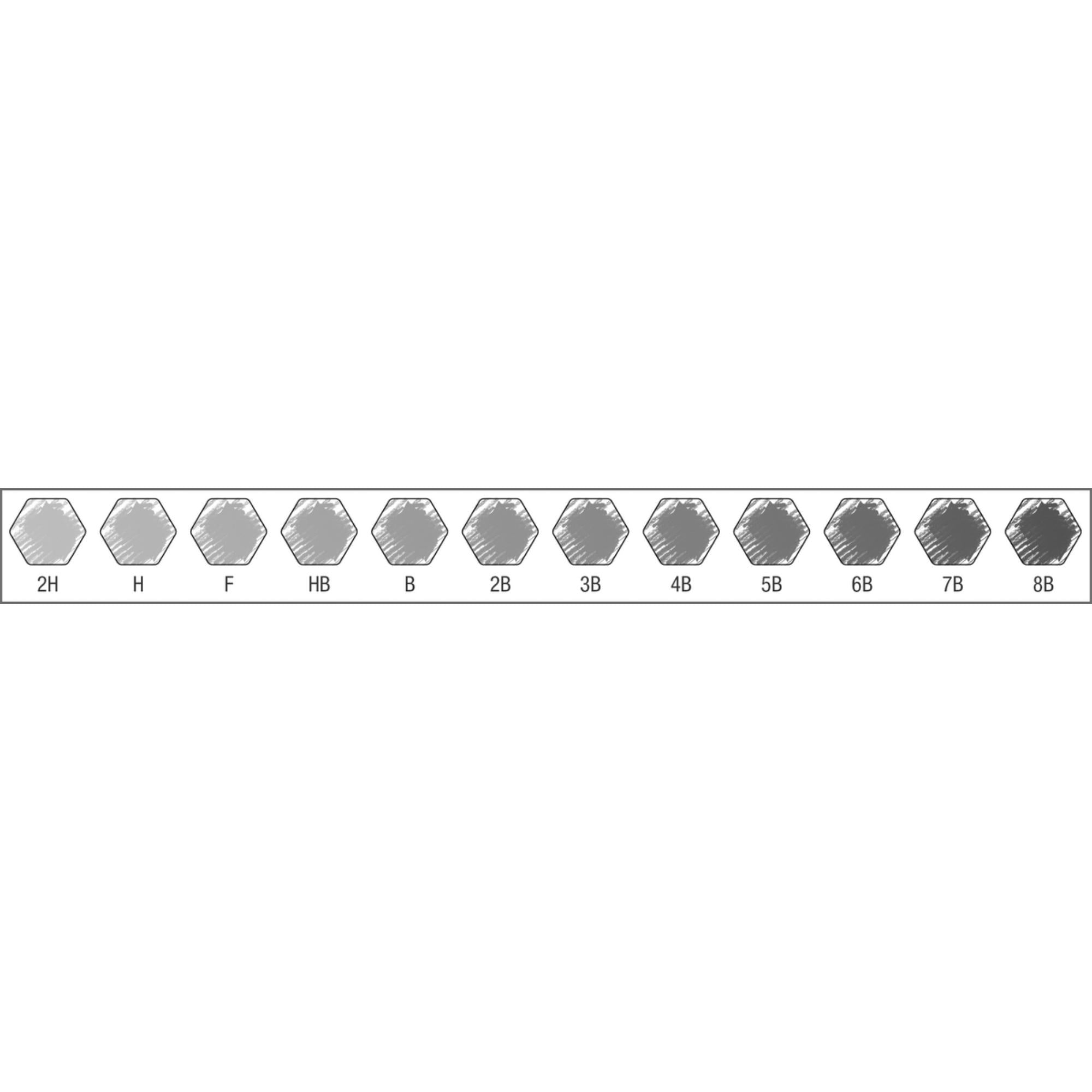 Lápiz Grafito Castell 9000 Arte Faber-Castell x12 uds.