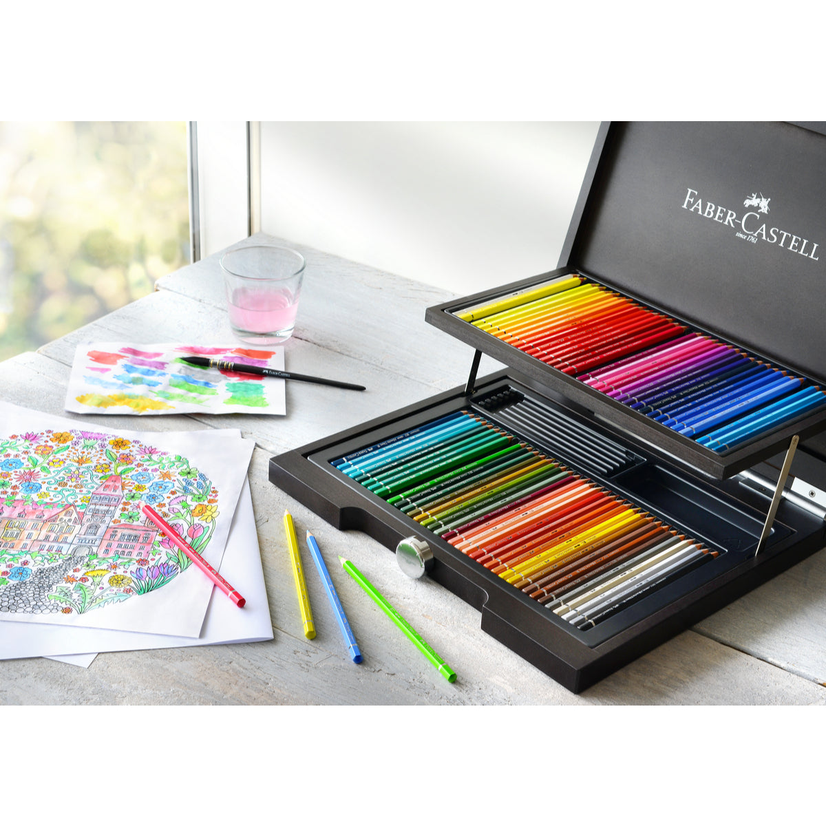 Lápiz Acuarelable A.Dürer Faber-Castell x72 Colores