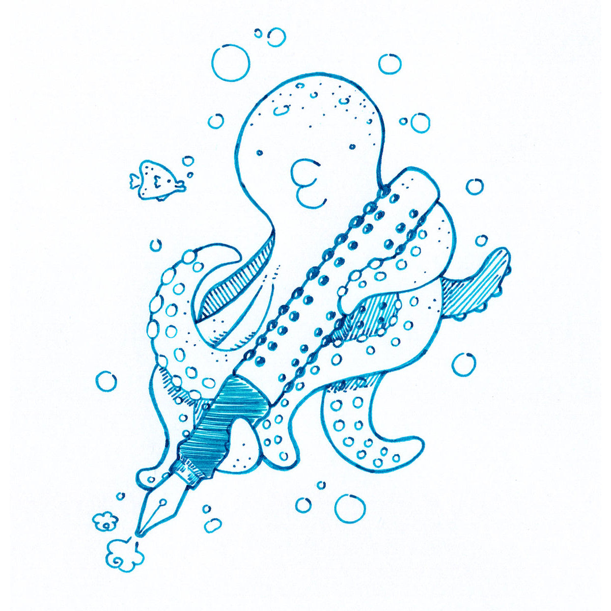 Cartuchos Repuesto De Tinta Turquesa Faber-Castell x6 und.