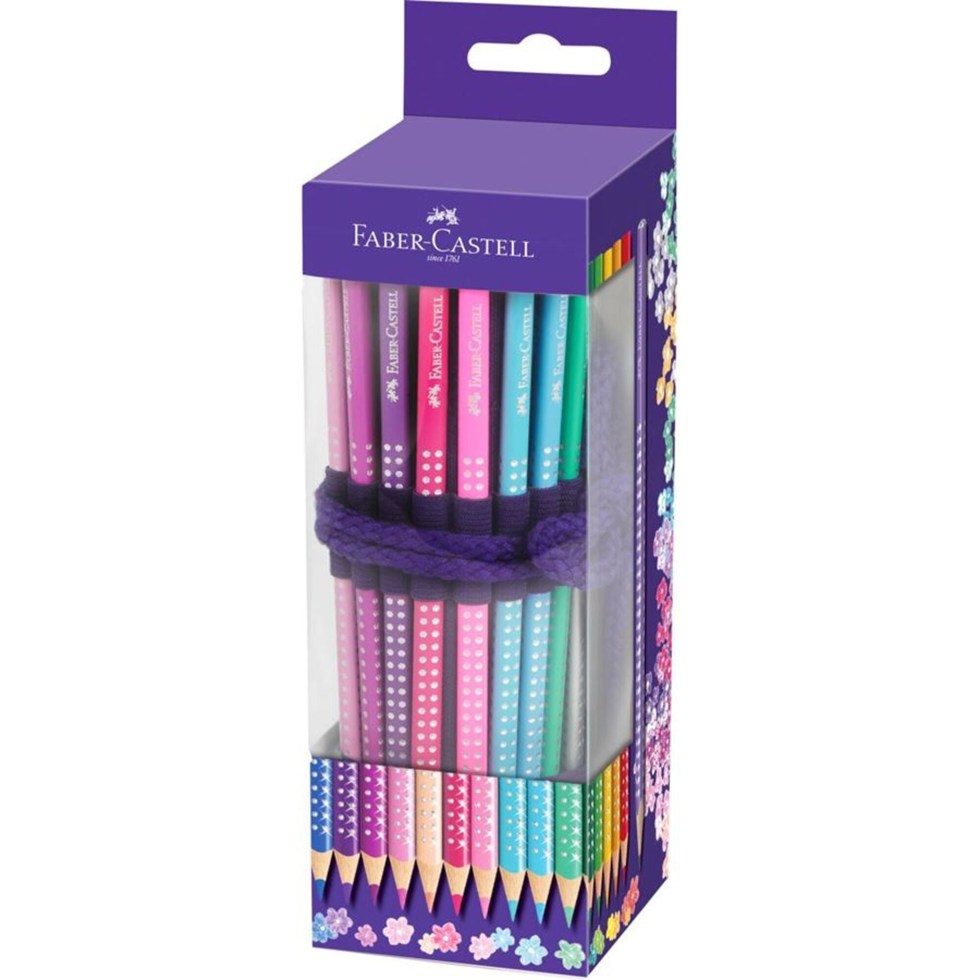 Lápices De Colores Sparkle x20 + Accesorios Faber-Castell