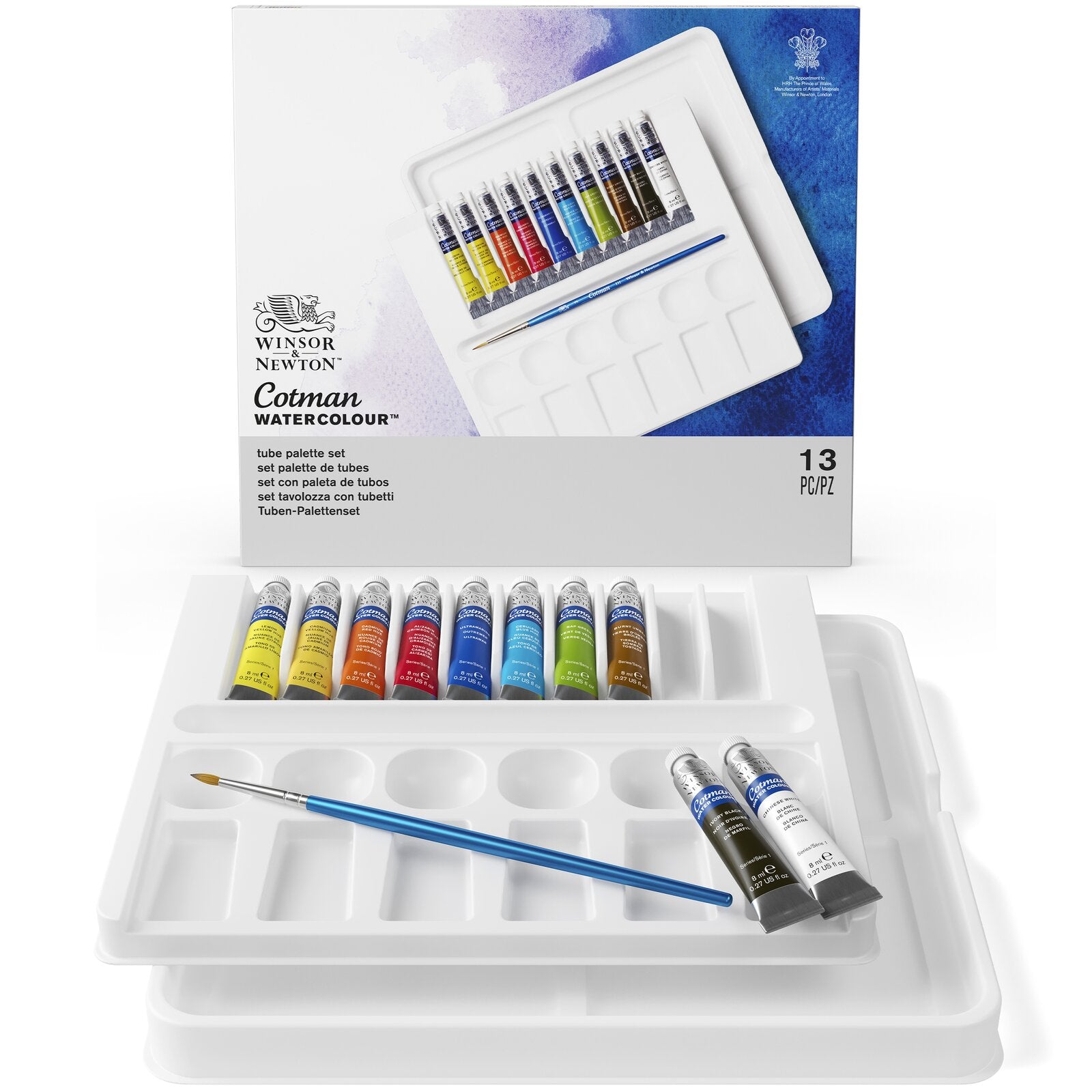Acuarela Cotman Paleta Winsor & Newton 10 Tubos