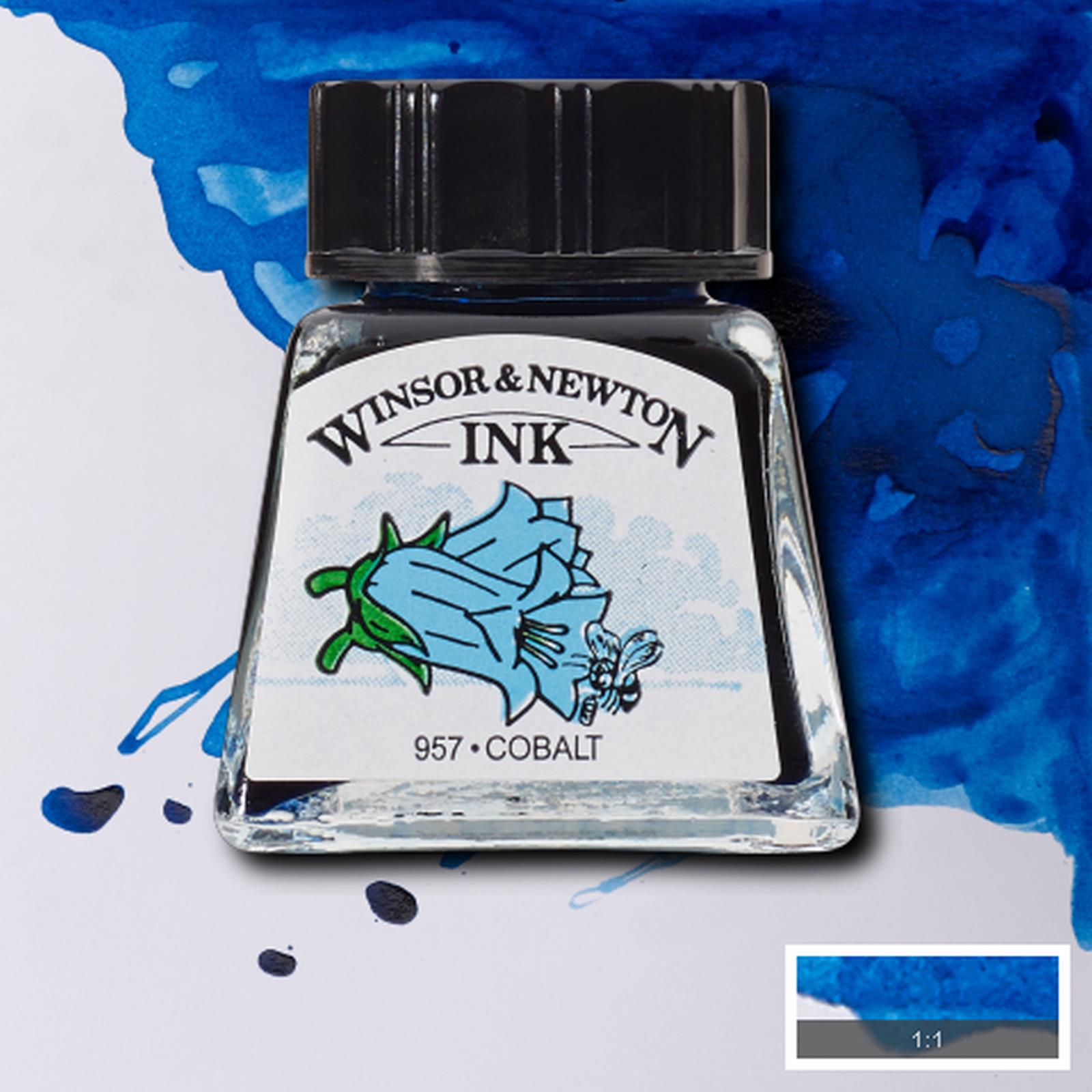 Tinta Para Dibujo Winsor & Newton 14ml - Varios Colores Negro
