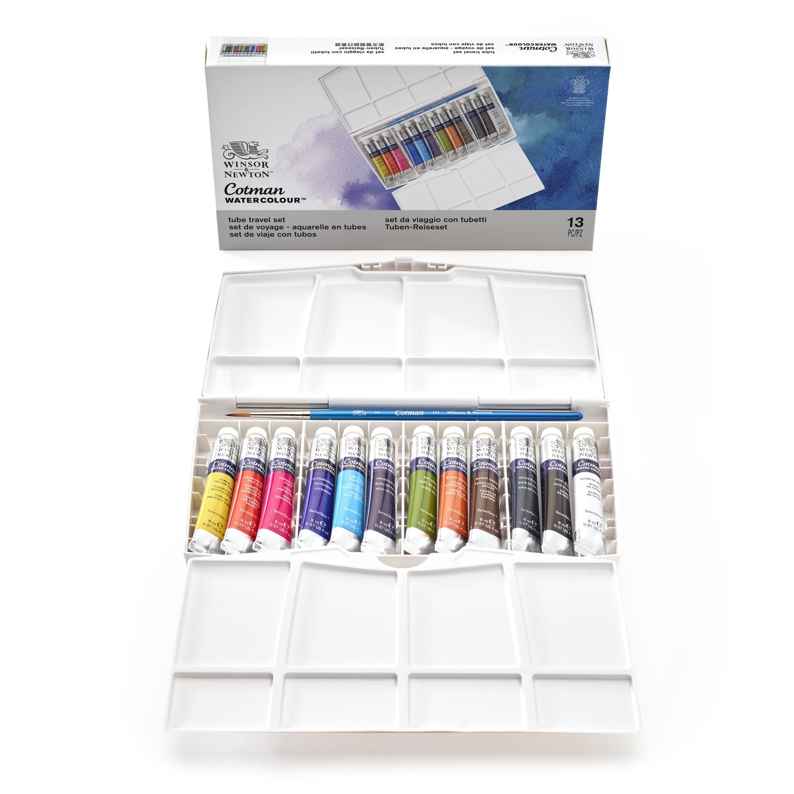 Acuarela Cotman winsor & Newton 12 Medio Godet Paint Plus
