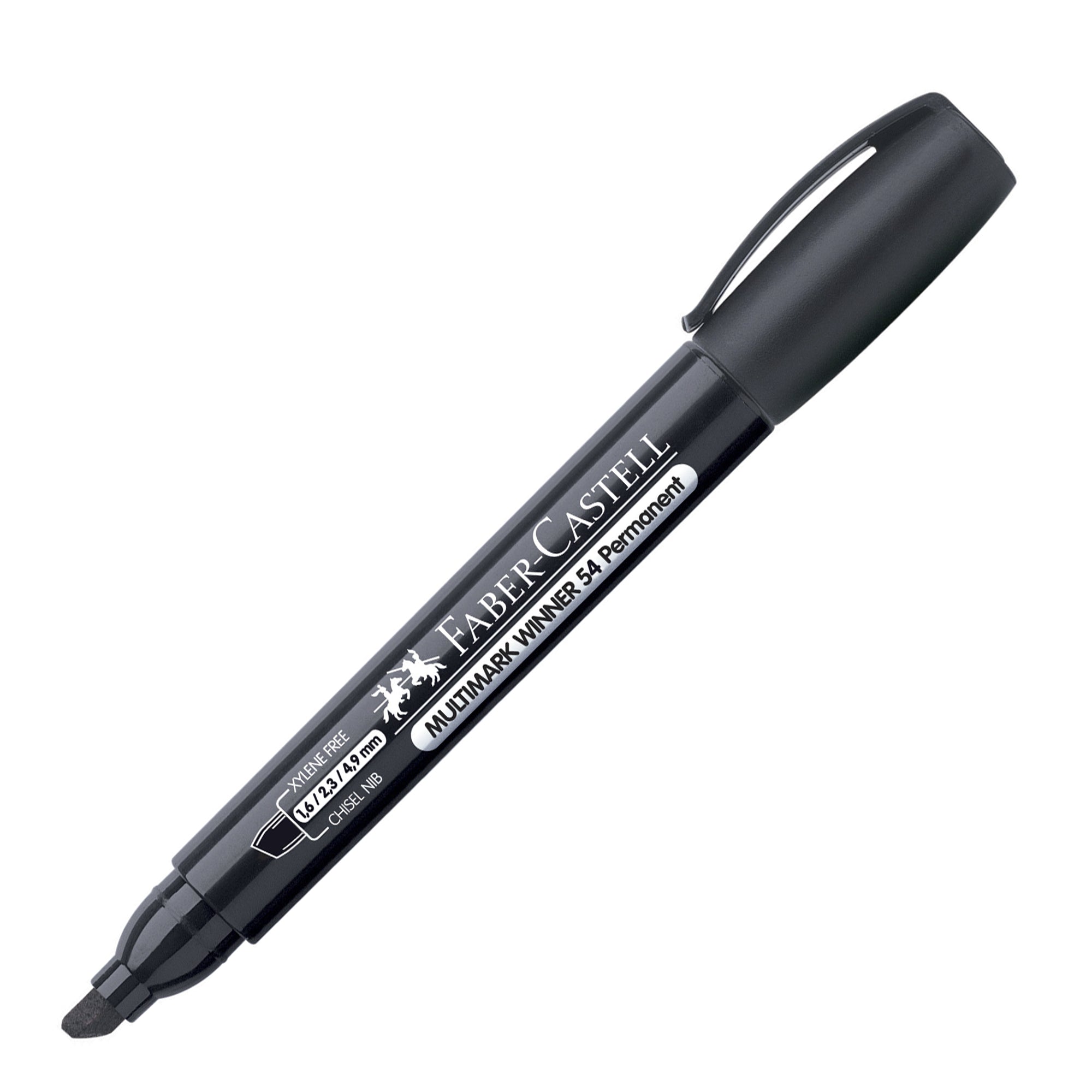 Marcador Multimark Winner 54E Faber-Castell Negro