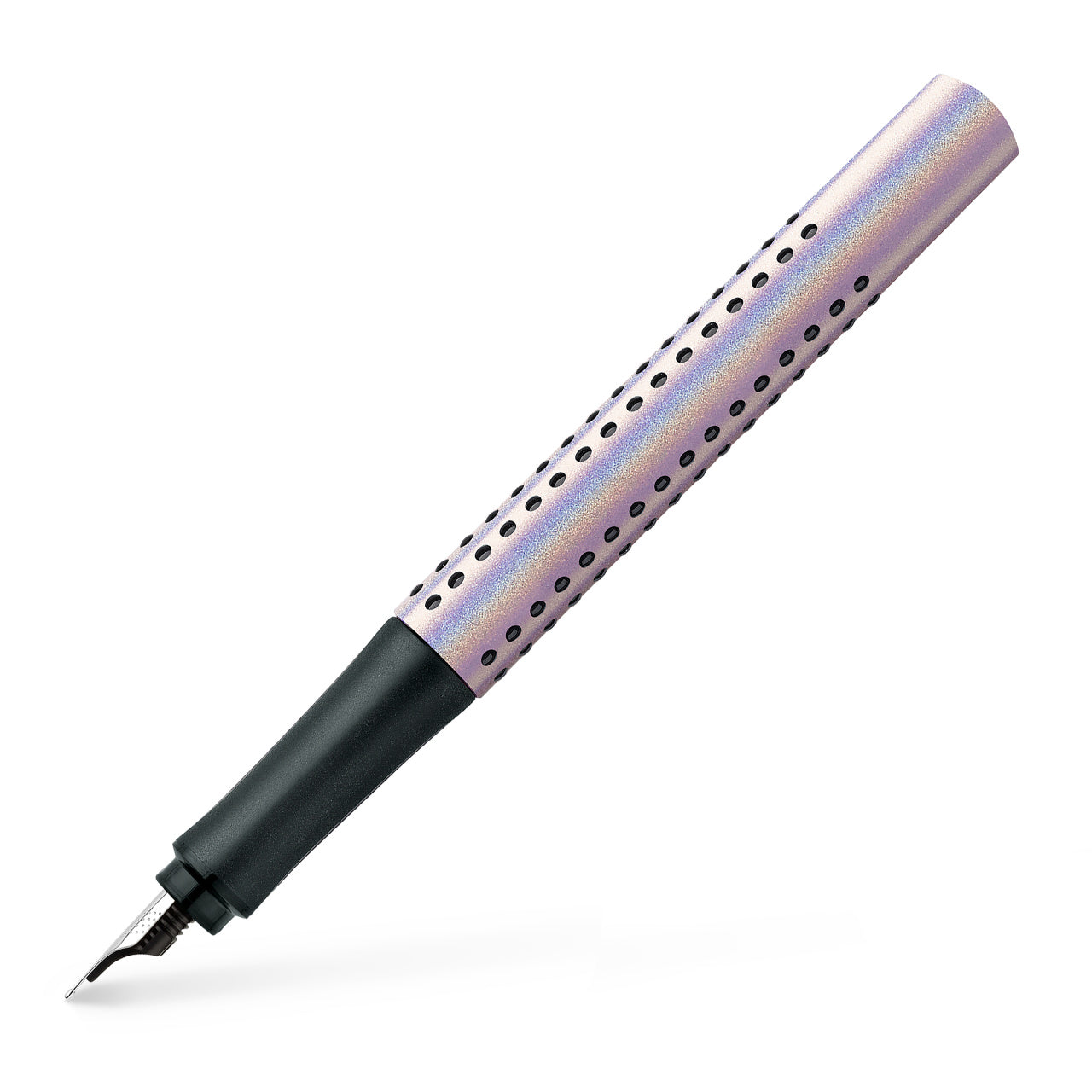 Pluma Estilográfica Grip Edition Faber-Castell M Pearl