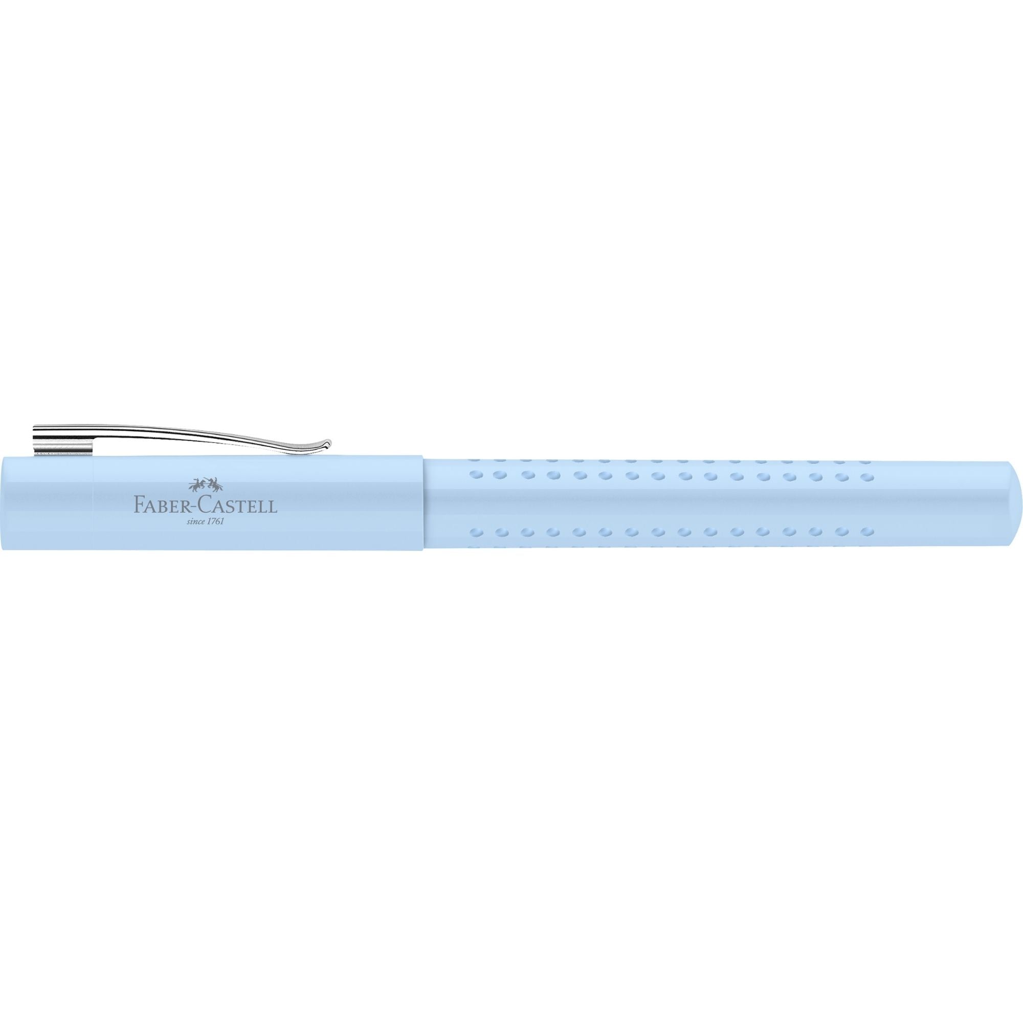 Pluma estilográfica M Grip 2010 Sky blue Faber-Castell