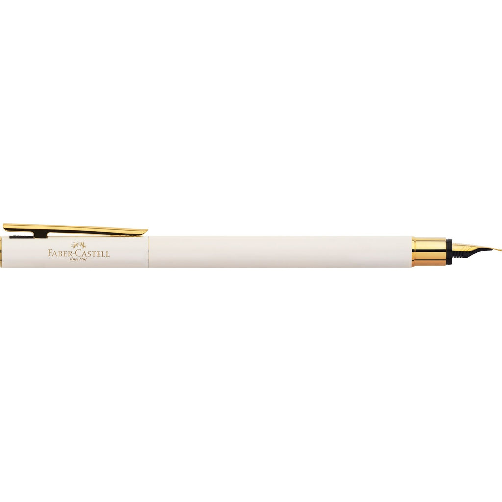 Pluma Neo Slim gold marshmallow M Faber-Castell